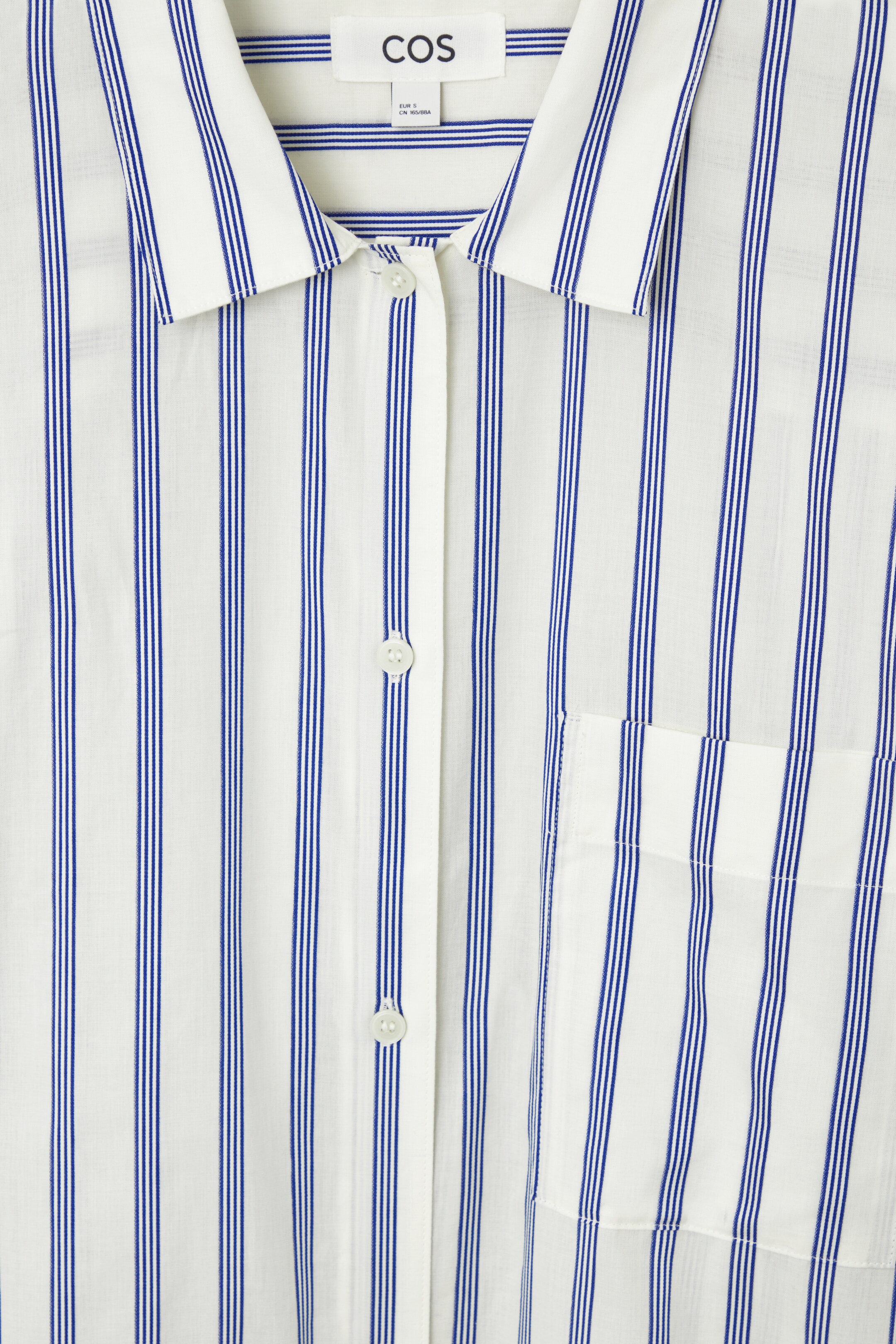 Ingrandisci l'immagine: STRIPED PYJAMA SHIRT - WHITE / BLUE / STRIPED - DONNA | H&M CH 2