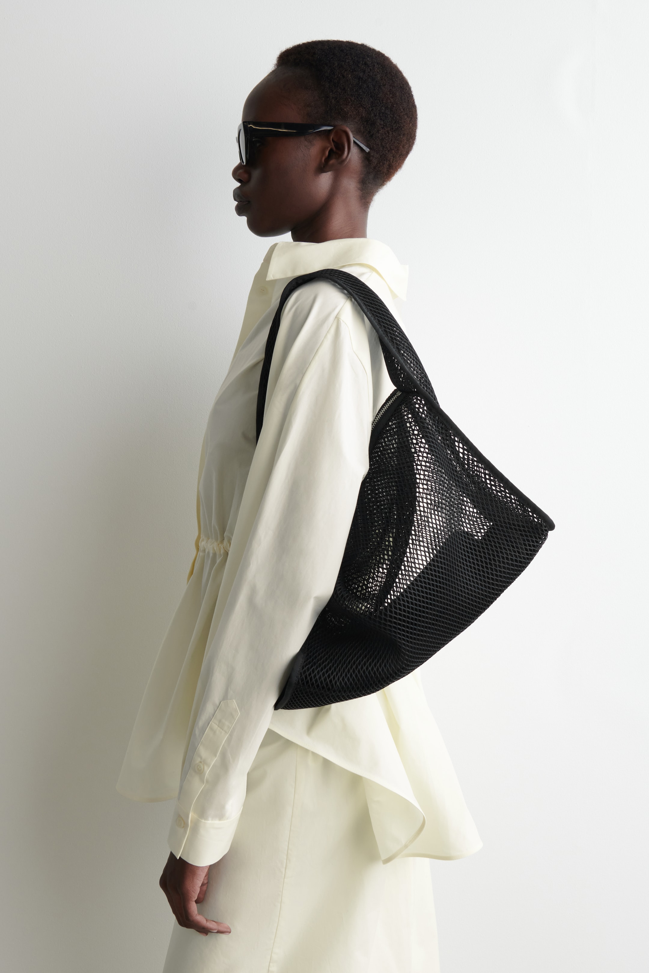 Grösseres Bild ansehen: KLEINE TOTE BAG - MESH - SCHWARZ - DAMEN | H&M CH 2