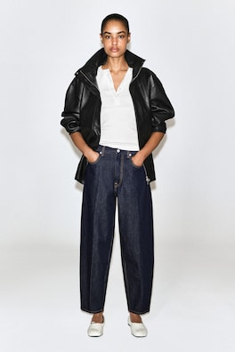 UMBRA TAPERED JEANS — INDIGO 1