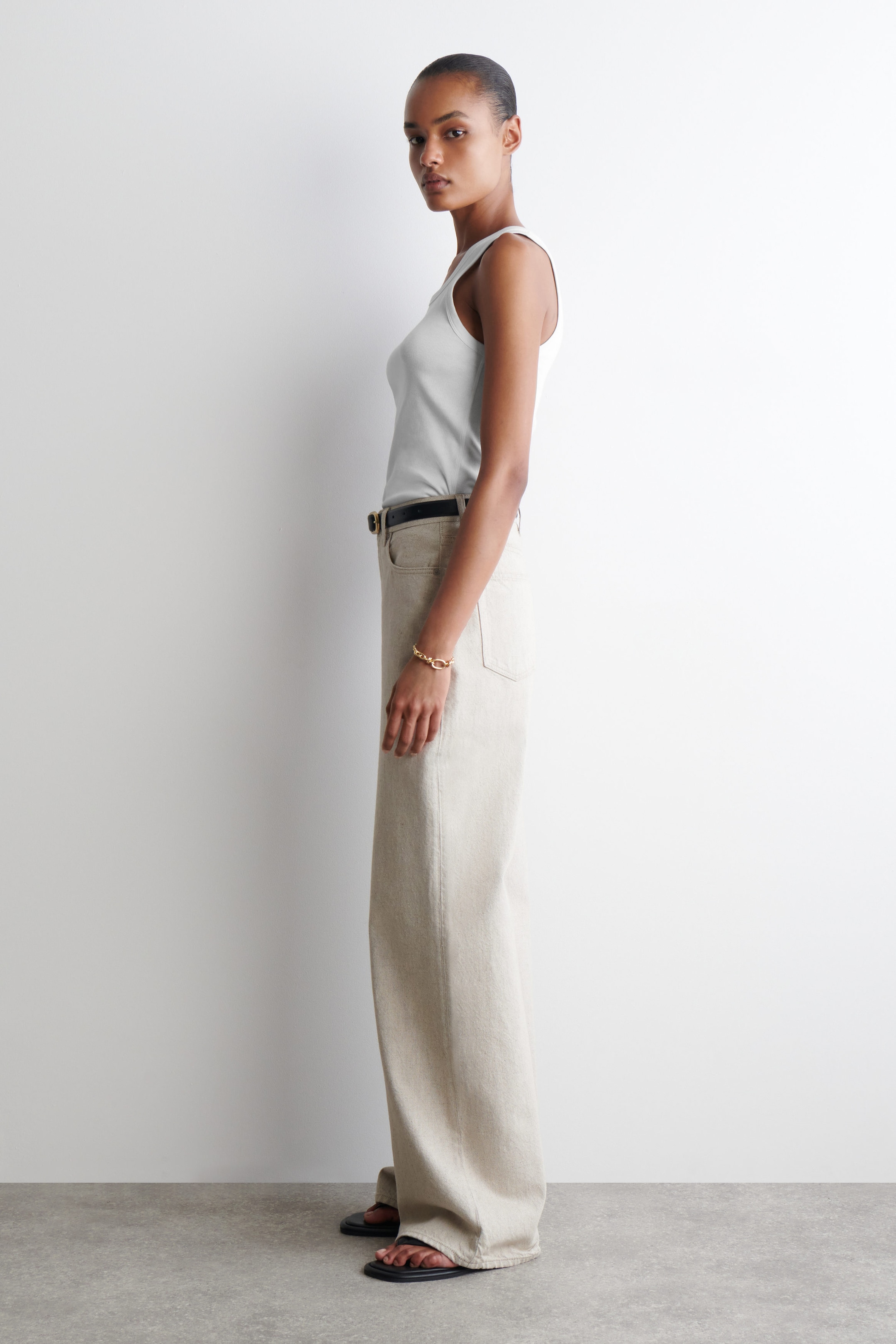 DIAL WIDE-LEG JEANS