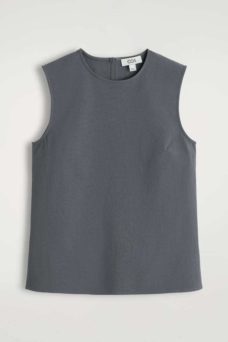 Sleeveless Cotton Top