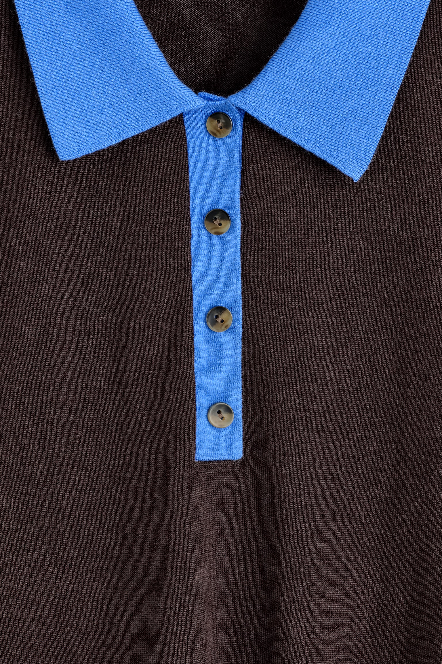 POLO IN MISTO LANA - MARRONE / BLU/MARRONE SCURO/BEIGE MÉLANGE/VERDE / BIANCO/BLU - 7