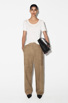 SLIM SILK T-SHIRT — IVORY 7