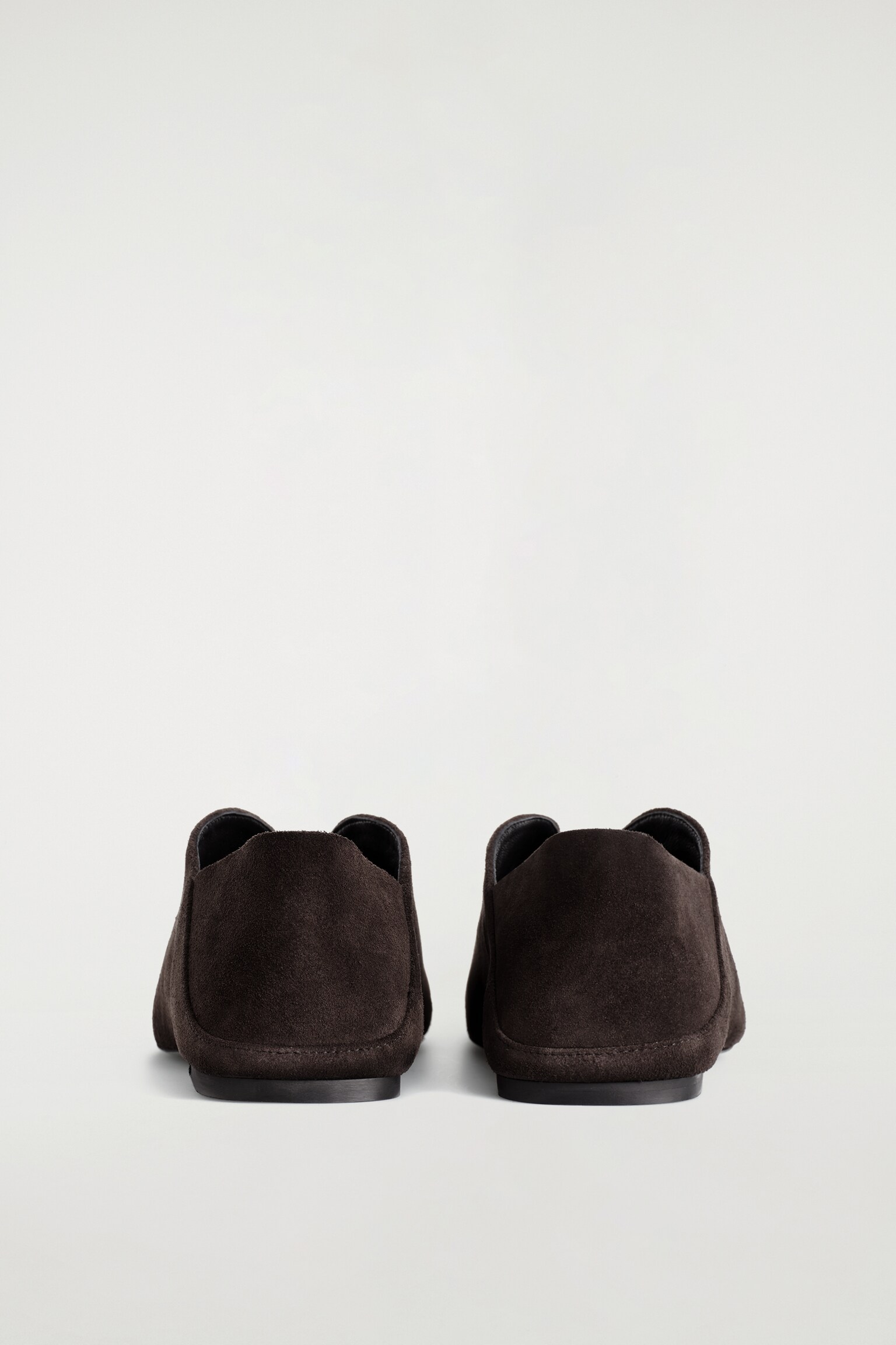 LEATHER MULES - BROWN/BLACK - 2