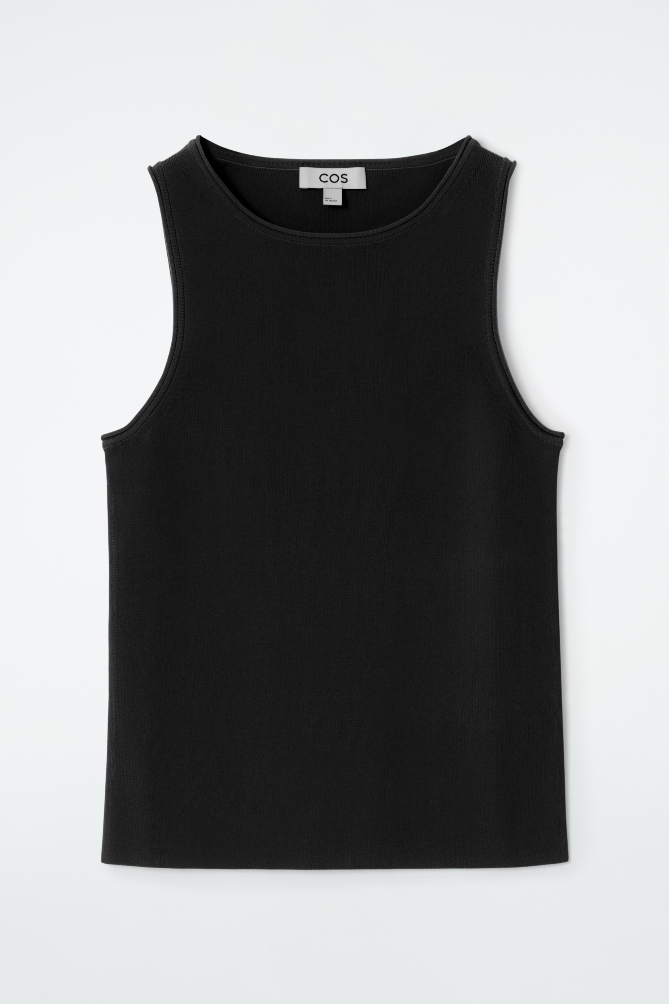 View larger image: TUBULAR KNITTED TANK TOP - BLACK - Ladies | H&M GB 6