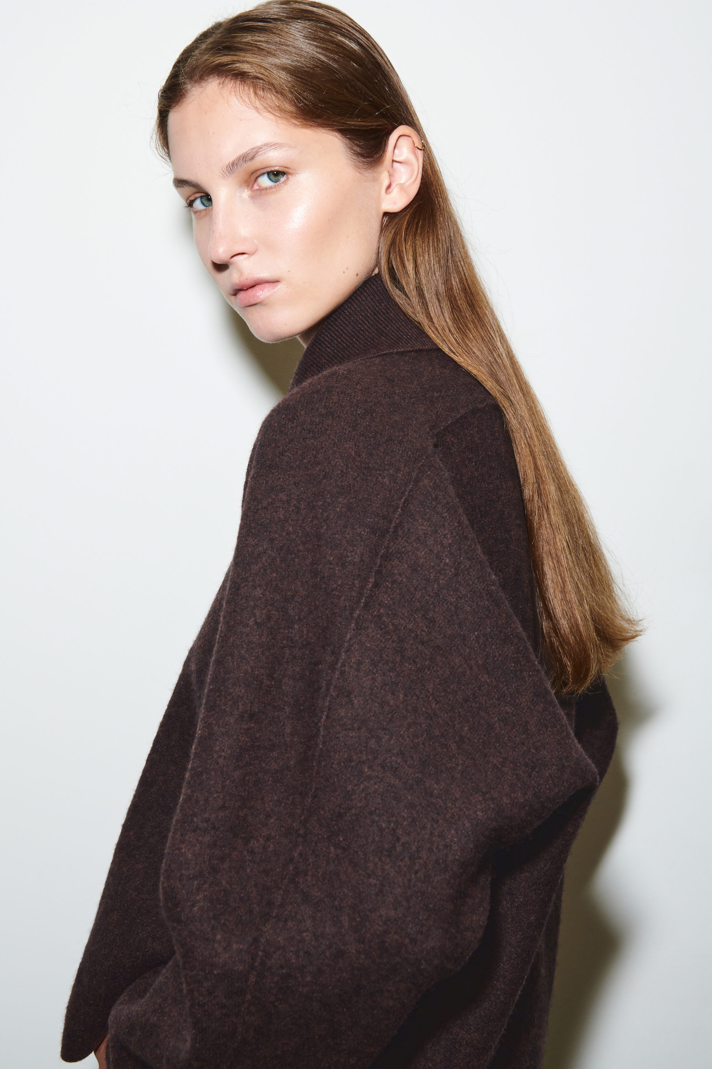 ジャケット・アウター ANATOMICA CAPE OFF BROWN ORGANIC WOOL ANATOMICA SAPPORO ONLINE STORE / CAPE / FRENCH ORGANIC WOOL