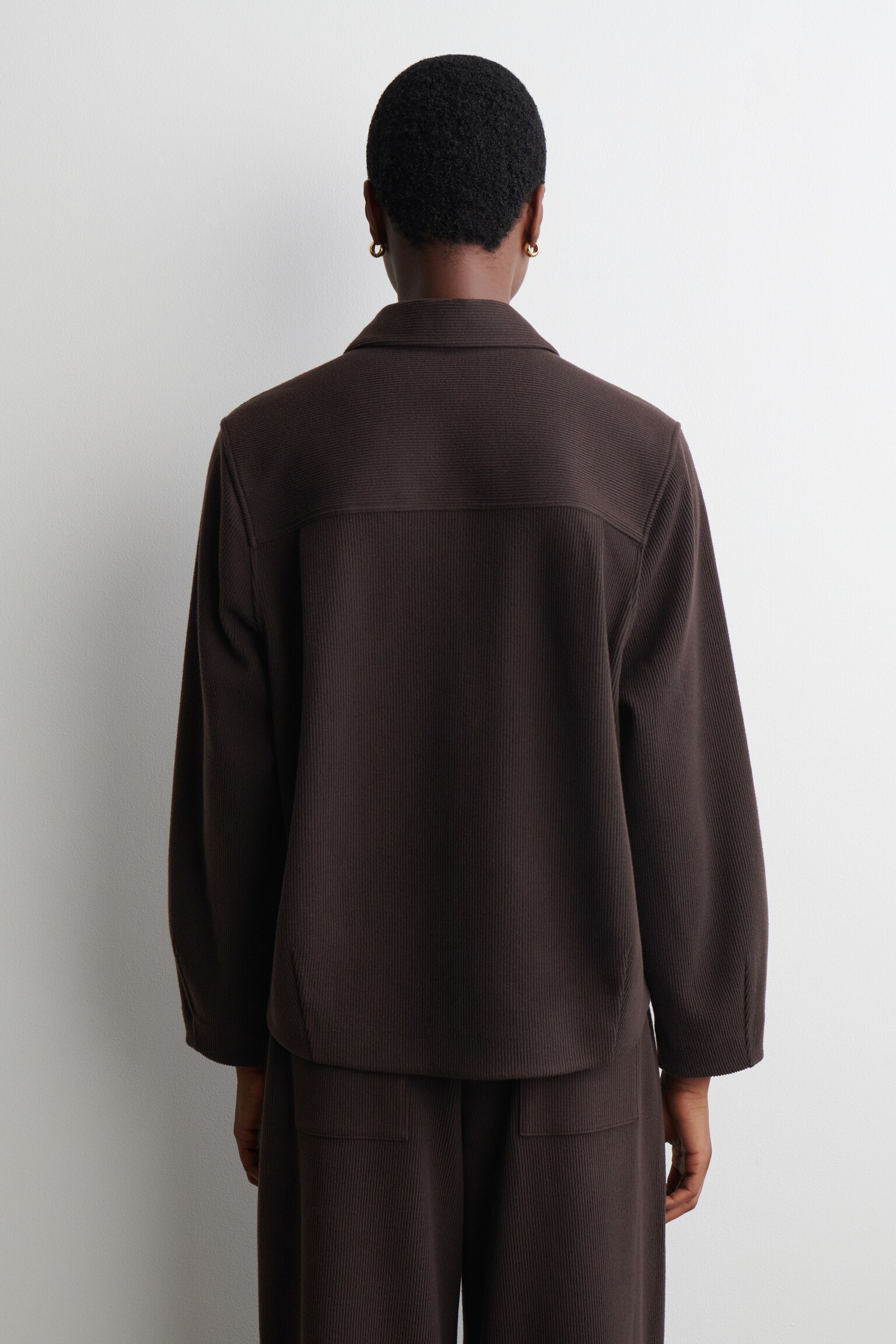 CAMISA DE PANA - MARRÓN OSCURO - 3