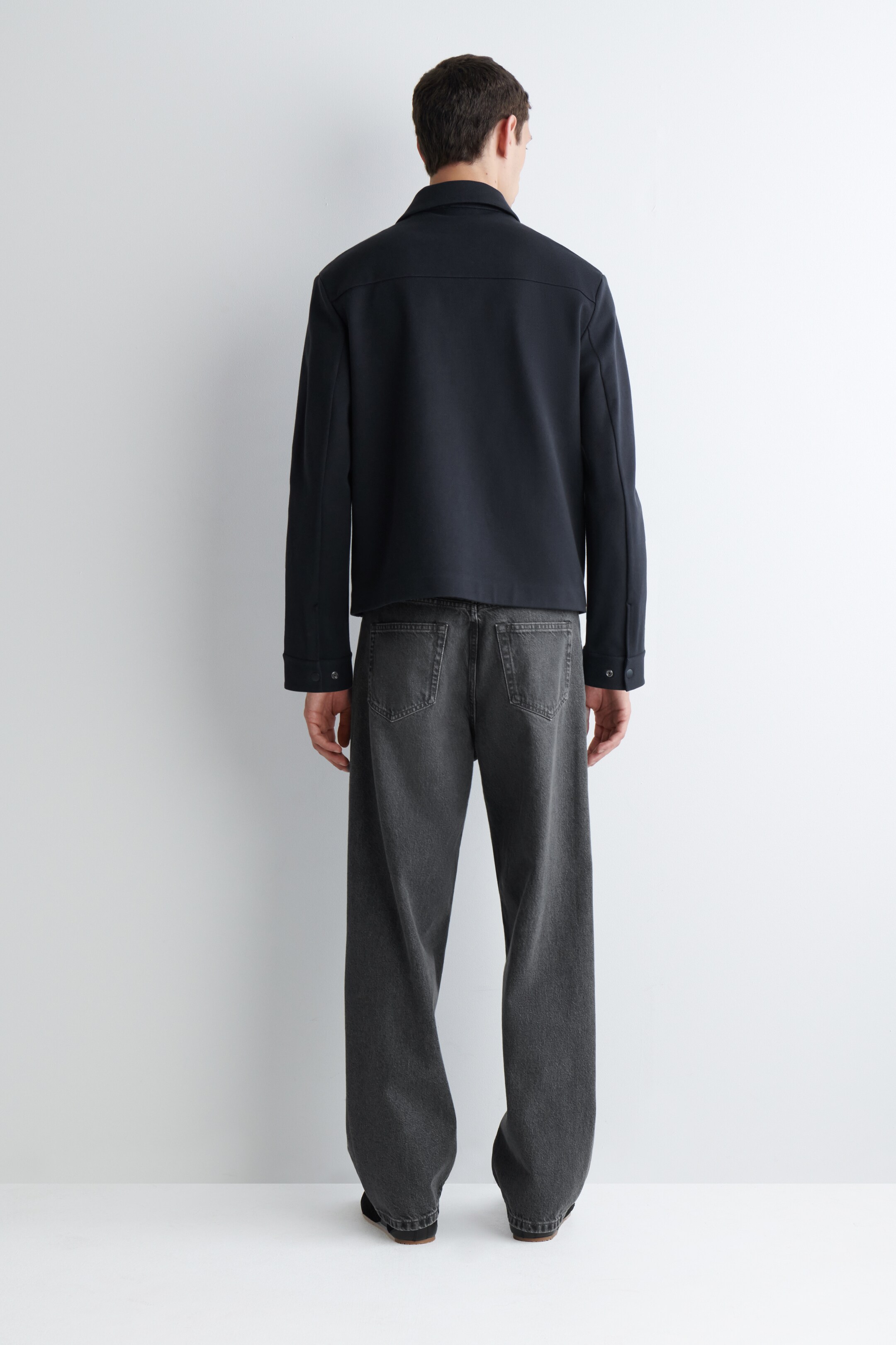 Größeres Bild ansehen: HEMDJACKE AUS JERSEY-TWILL - NAVYBLAU - Men | H&M DE 4