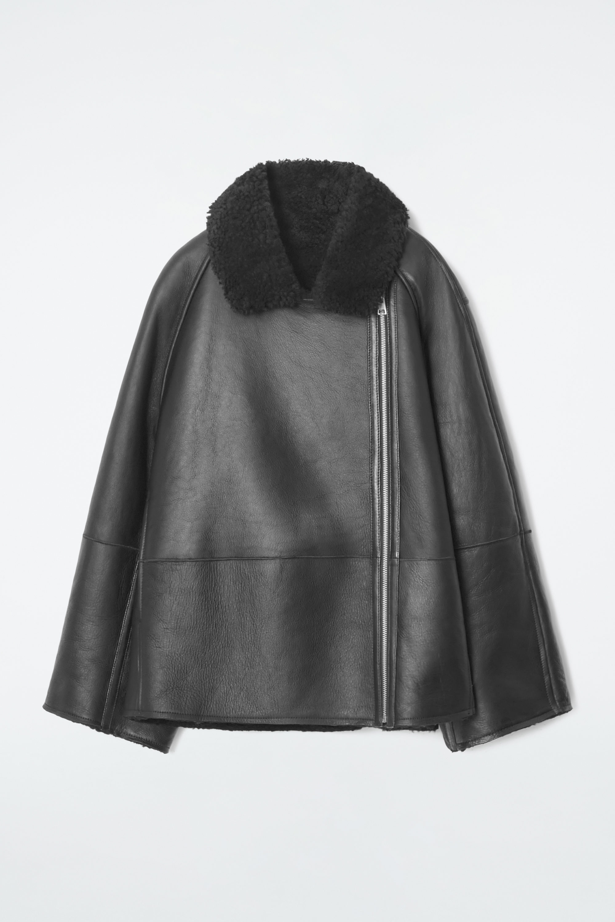 MUSINSA公式 | AFTERHOURS OVERSIZED FUR JACKET V2 (CREAM)