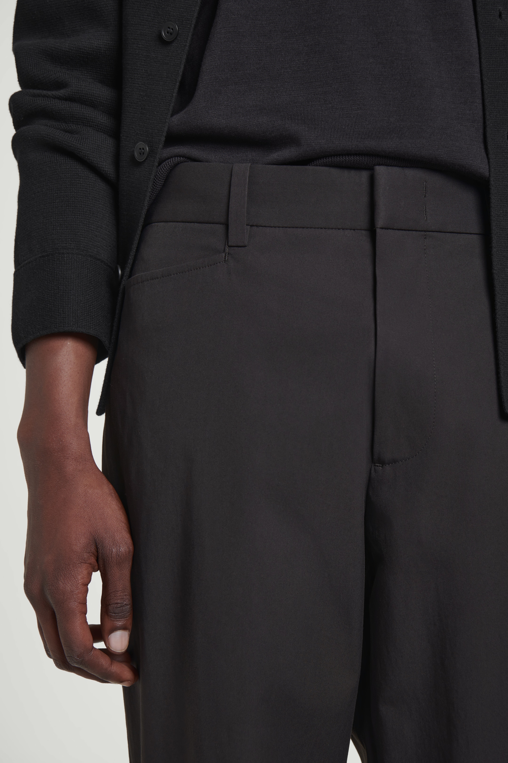 Grotere afbeelding bekijken: KATOENEN RECHTE BROEK - DONKERBRUIN - HEREN | H&M BE 5