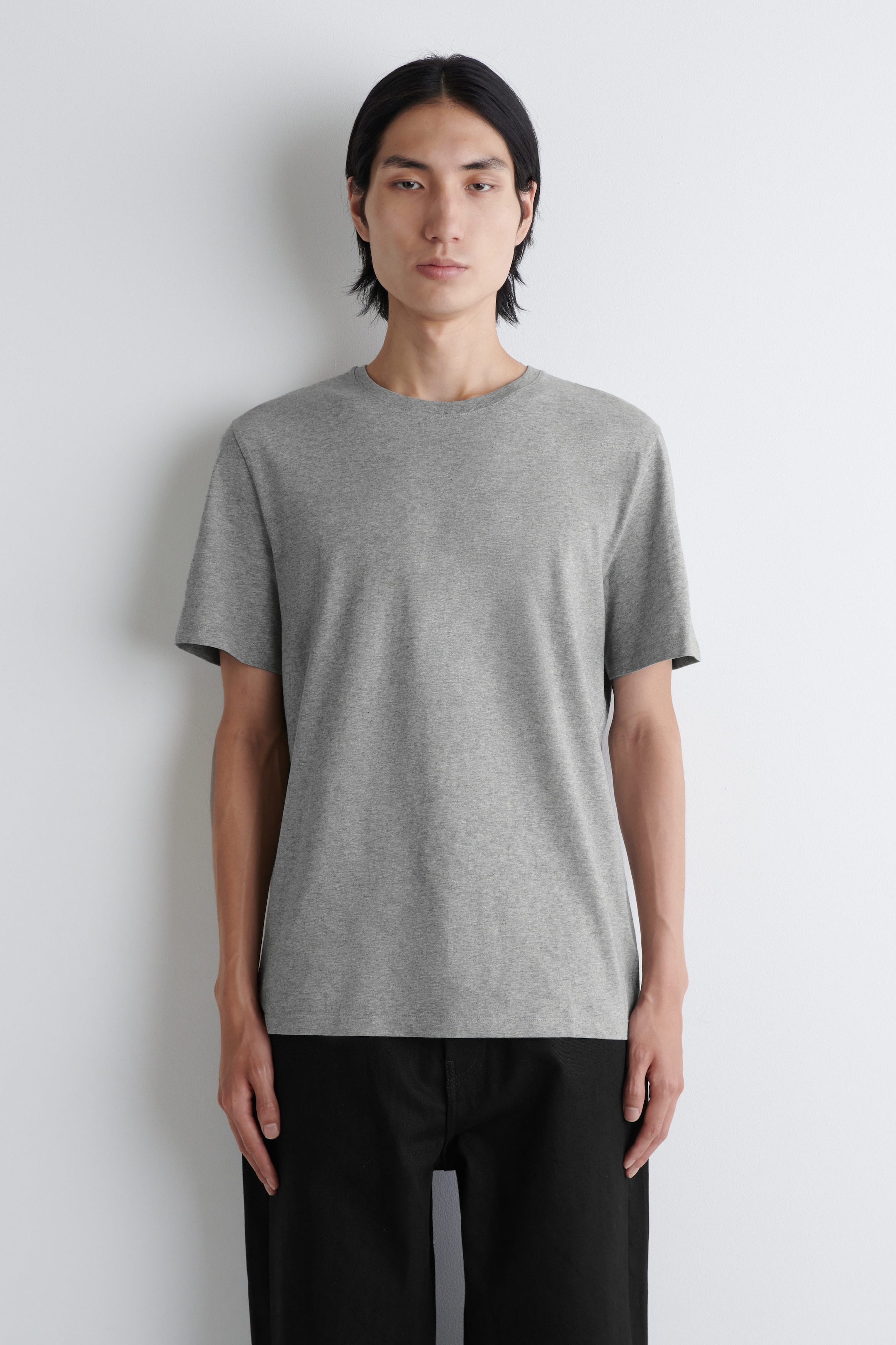 3-PACK CREWNECK T-SHIRTS I BOMULL