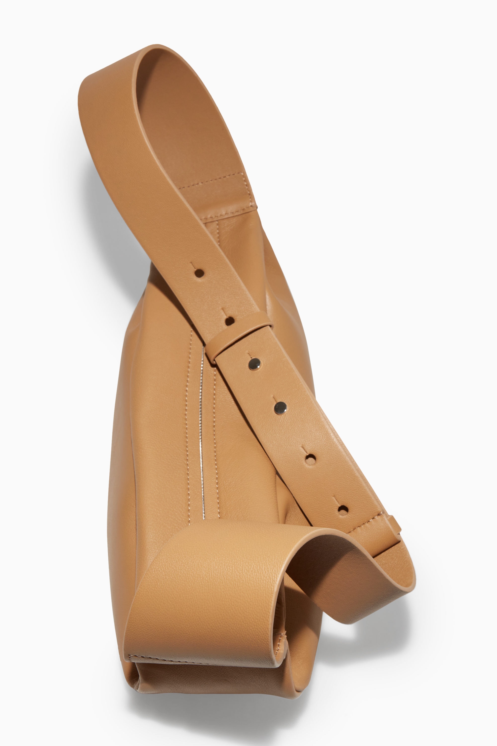 SWING CROSSBODY BAG - LEATHER - BEIGE | COS