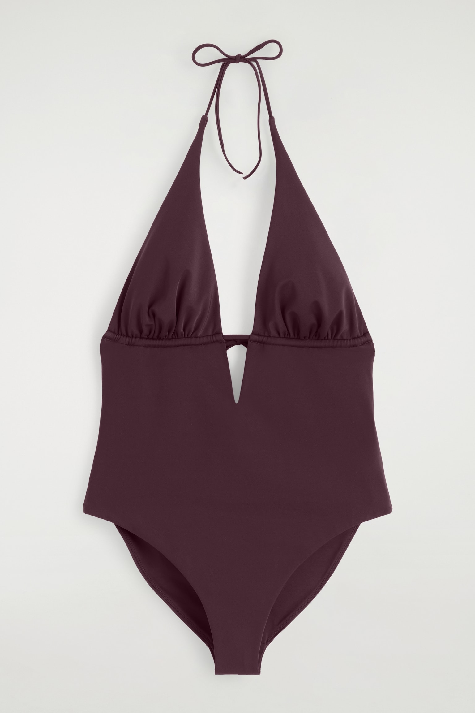 MAILLOT DE BAIN DÉCOLLETÉ PLONGEANT - BORDEAUX - 2