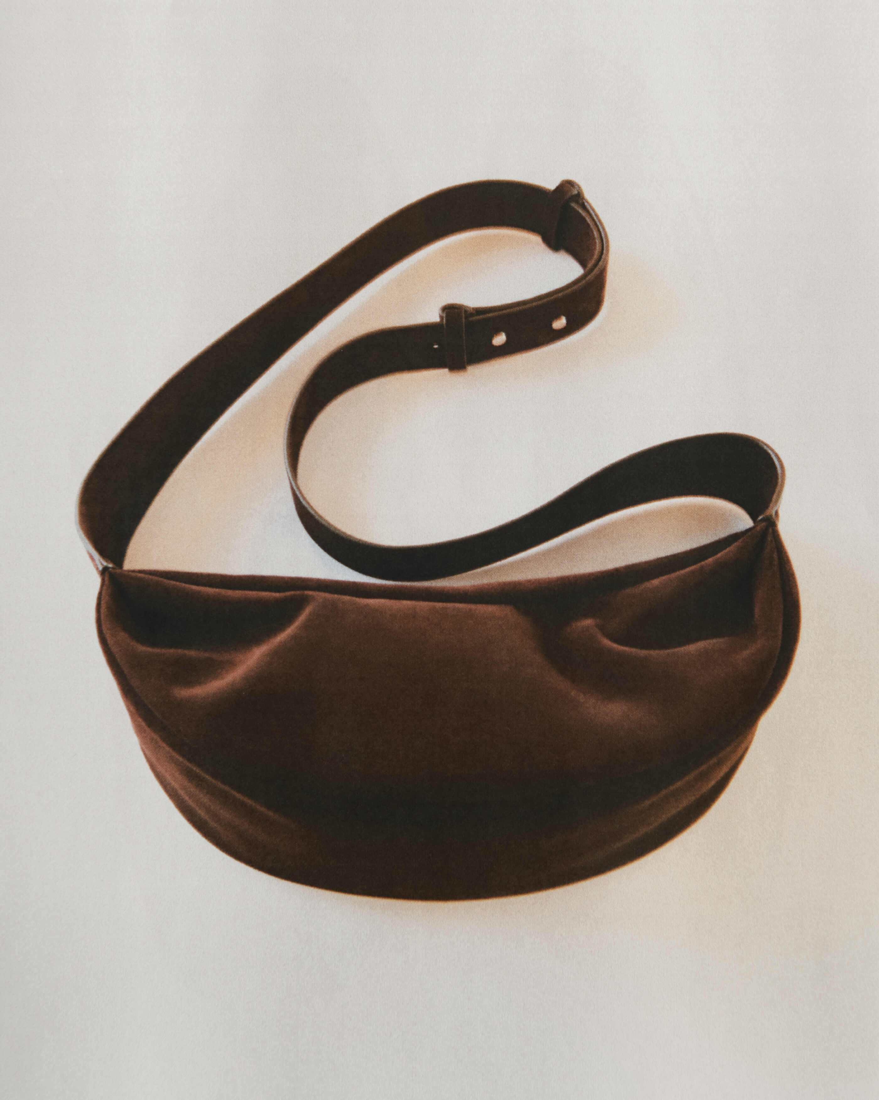 SWING CROSSBODY BAG - SPLIT SUEDE - DARK BROWN | COS US