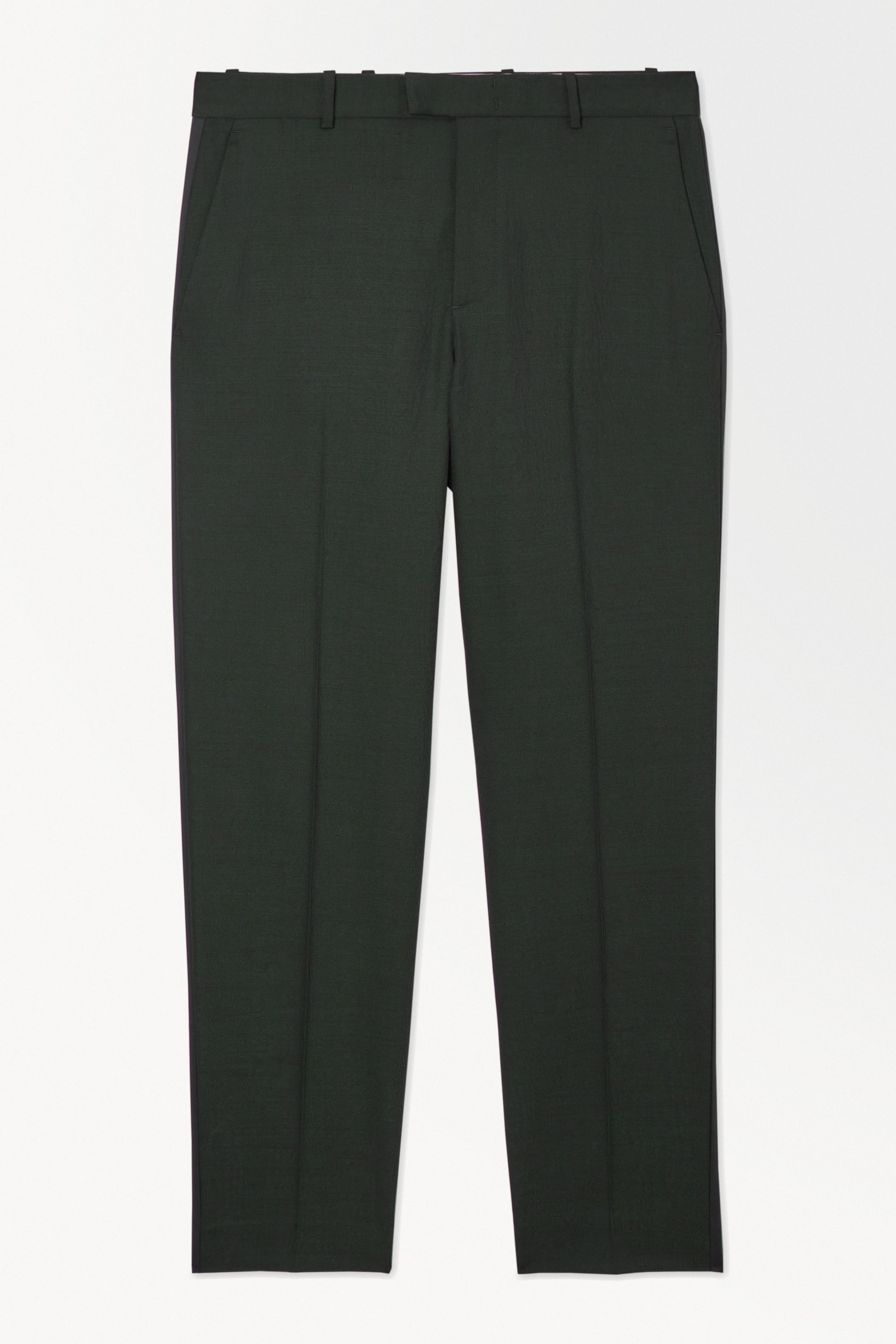 THE WOOL TUXEDO TROUSERS