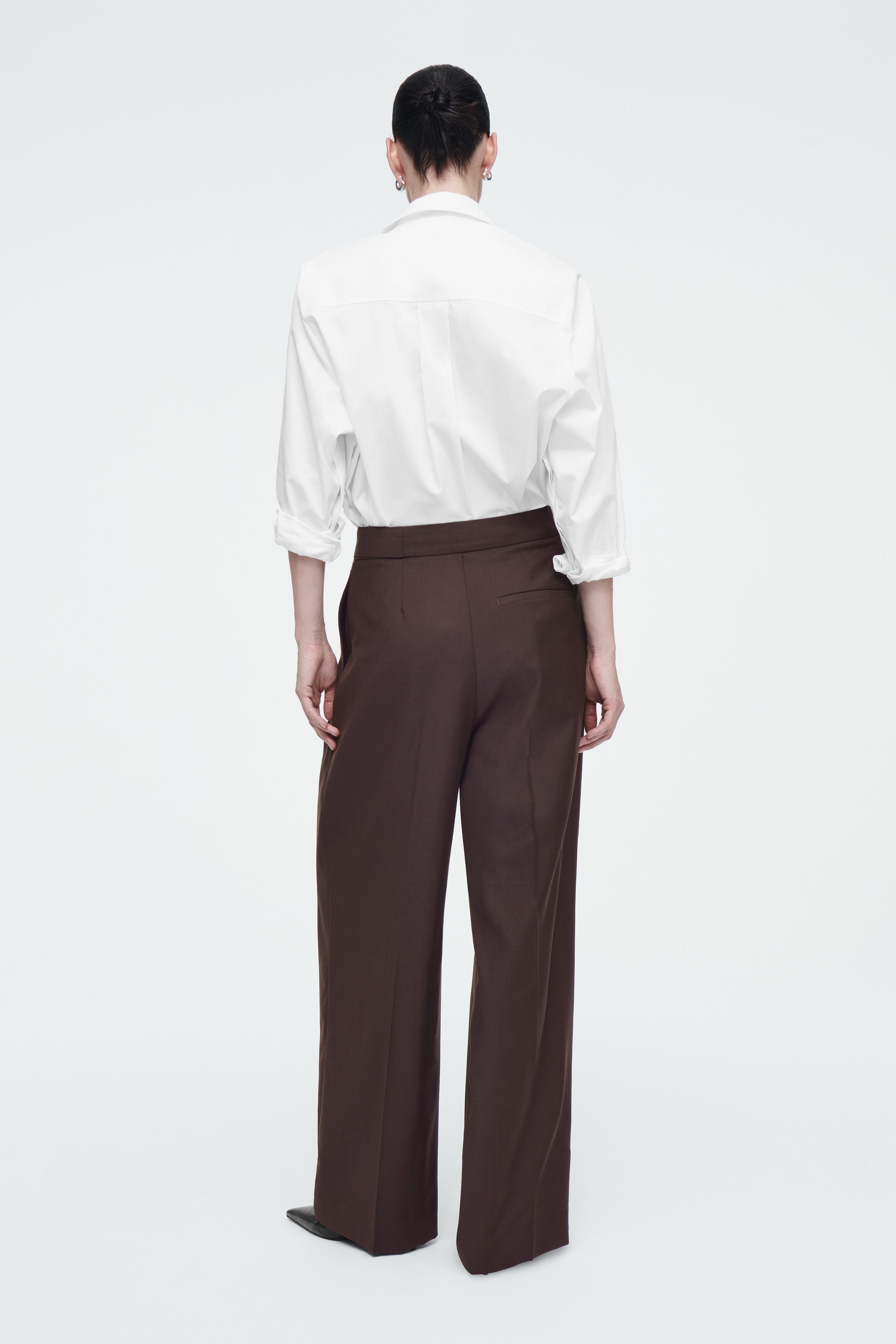関税なし 送料無料 Wool Trousers With Belt Jil Sander Belted Wool Trousers | Saks Fifth Avenue