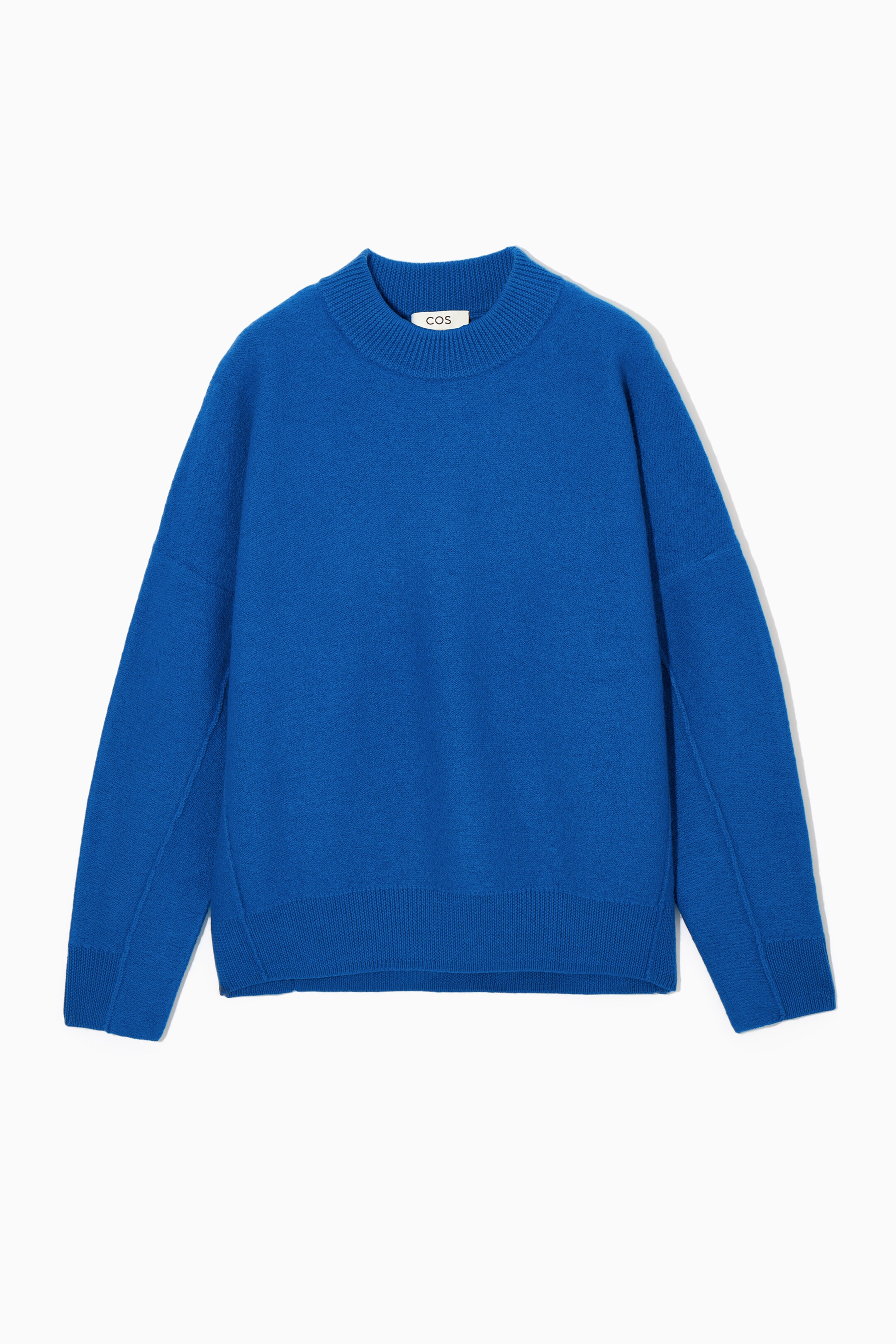 View larger image: OVERSIZED BOILED MERINO WOOL JUMPER - DARK BLUE - Ladies | H&M GB 1