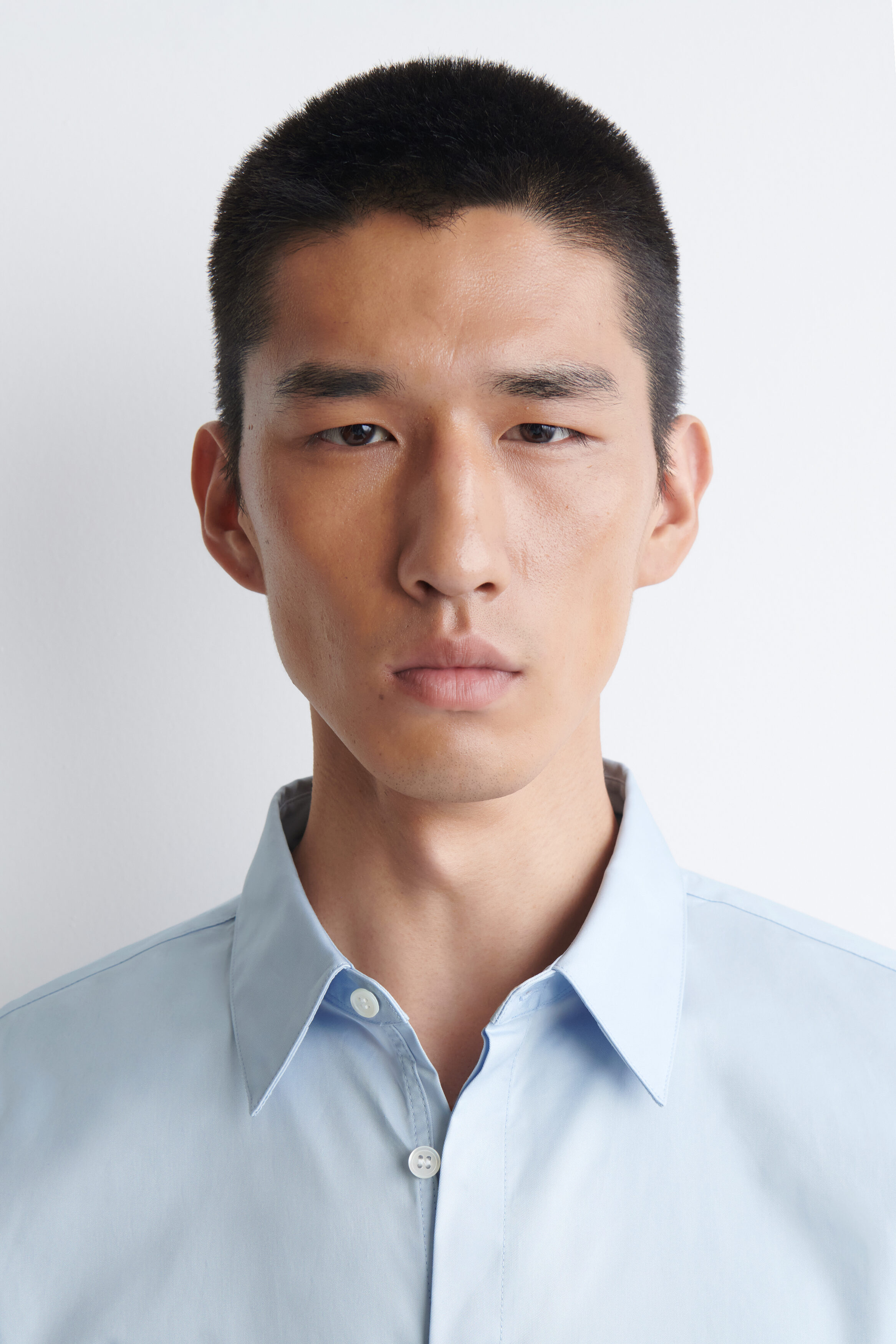 SLIM COTTON SHIRT - thumbnail 8