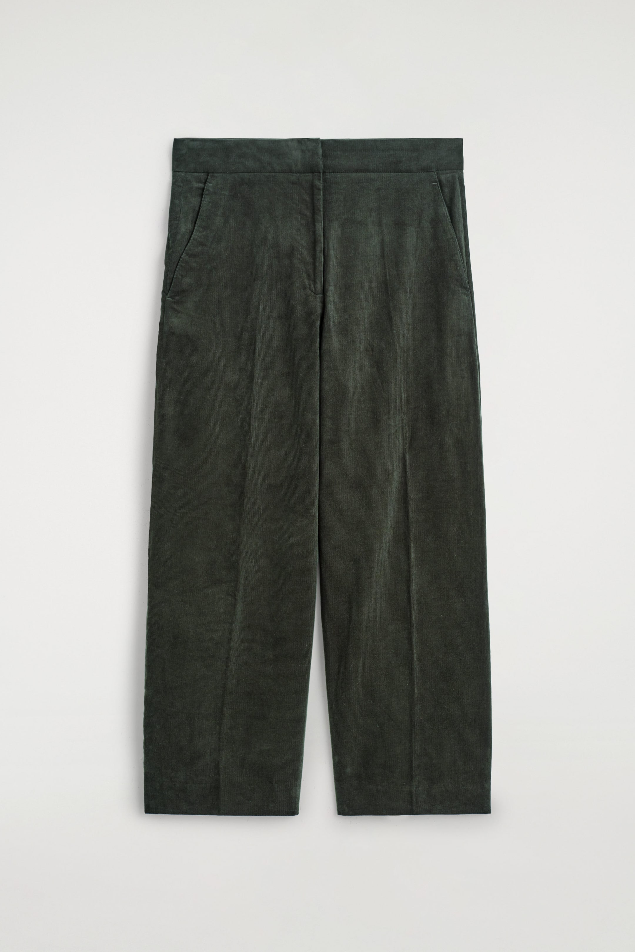 CROPPED CORDUROY PANTS