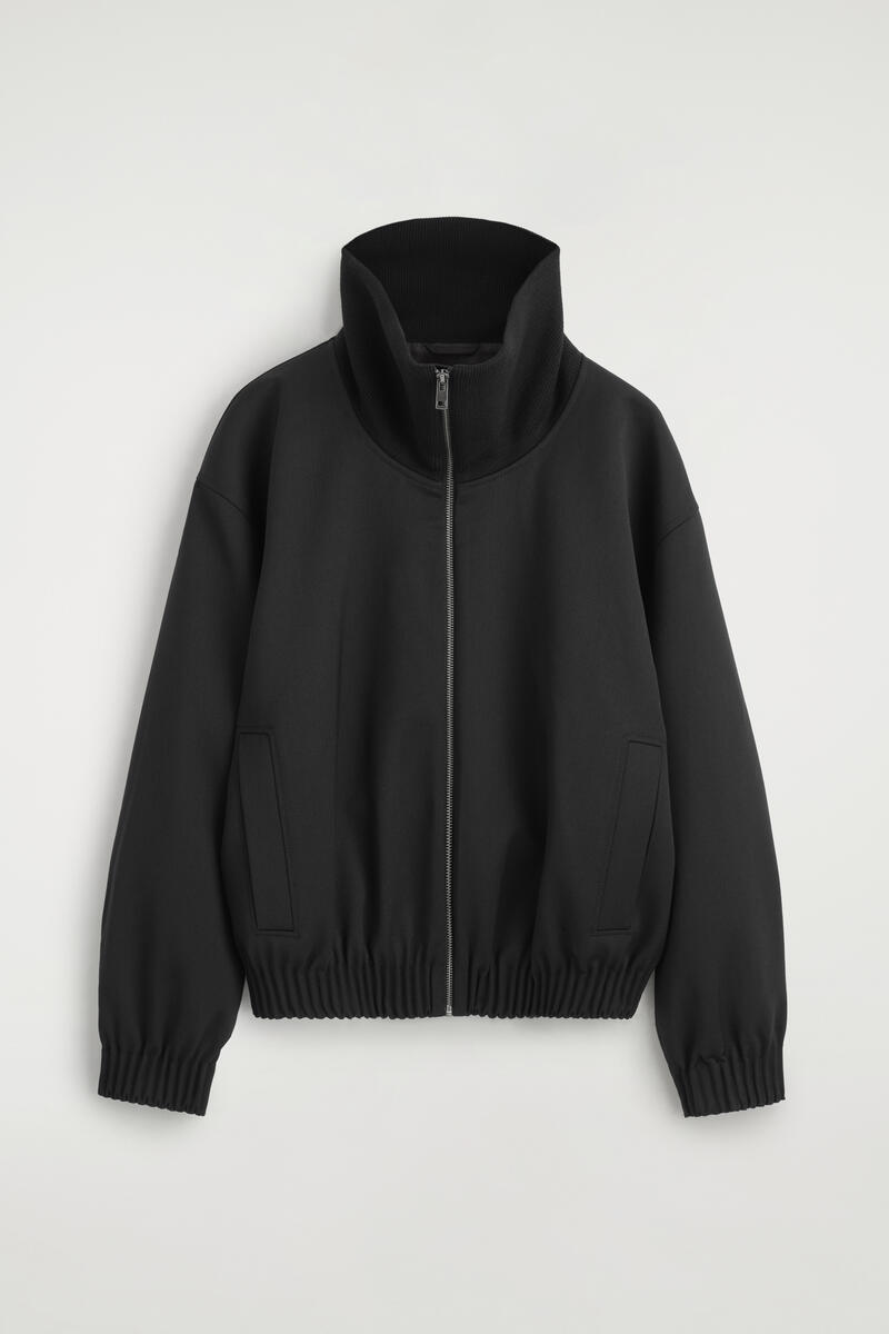 Funnel-Neck Jacket