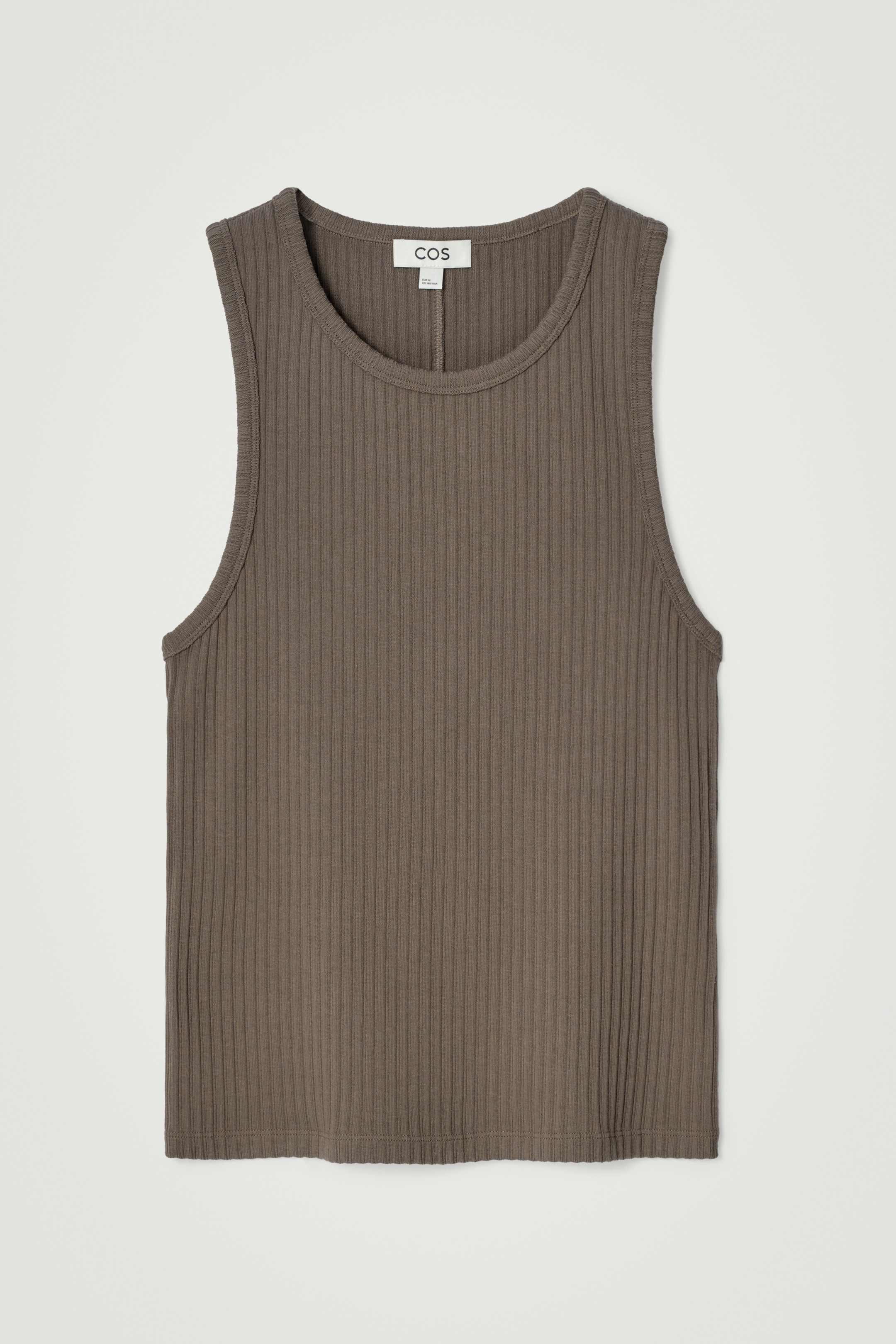 Grösseres Bild ansehen: SCHMALES TANKTOP AUS BAUMWOLLE - MAULWURFSBRAUN - HERREN | H&M CH 5