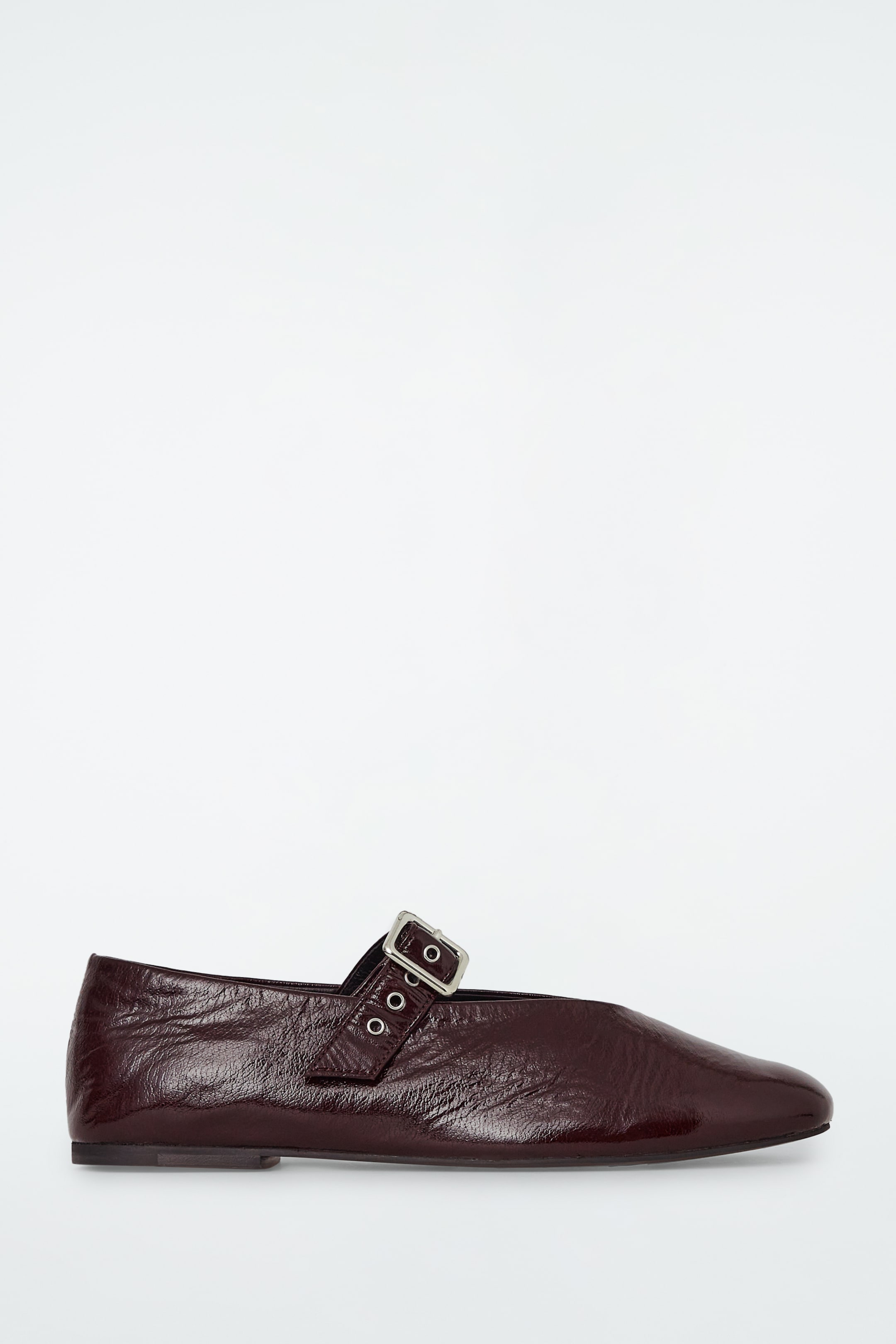 Größeres Bild ansehen: BALLERINAS MIT SCHNALLE - BORDEAUX - Ladies | H&M DE 1