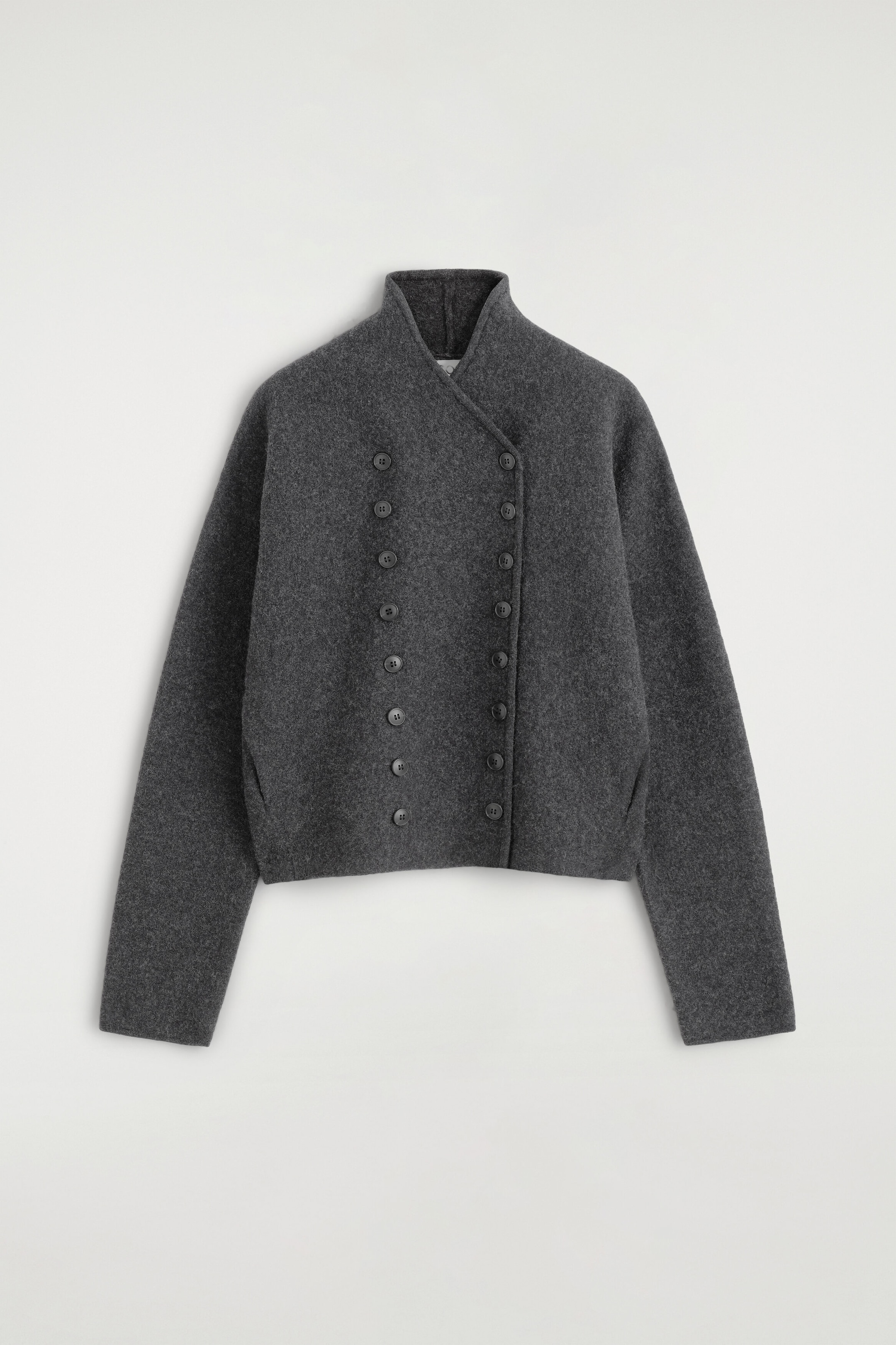 BOILED-WOOL UNIFORM JACKET