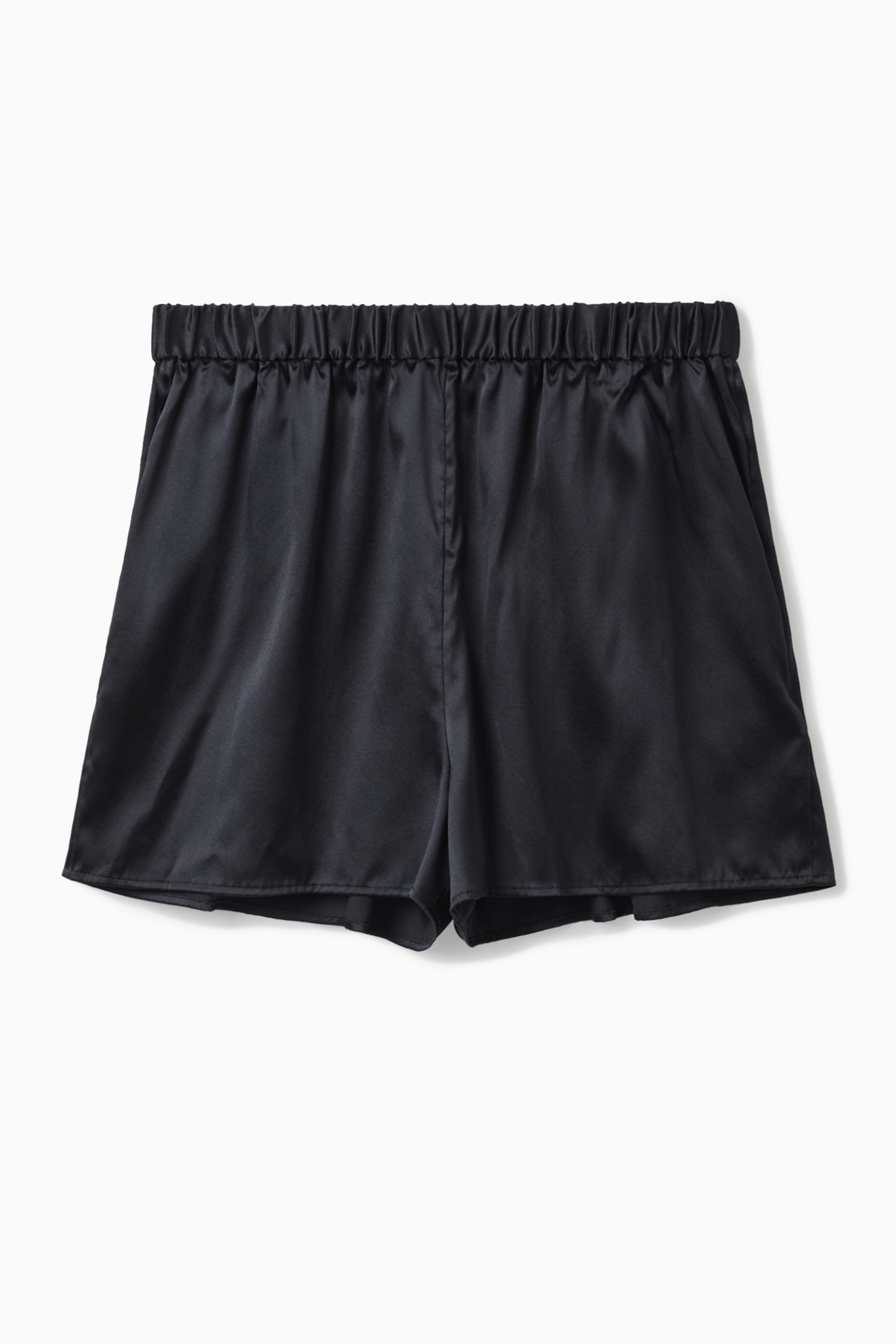 SILK SHORTS - NAVY | COS