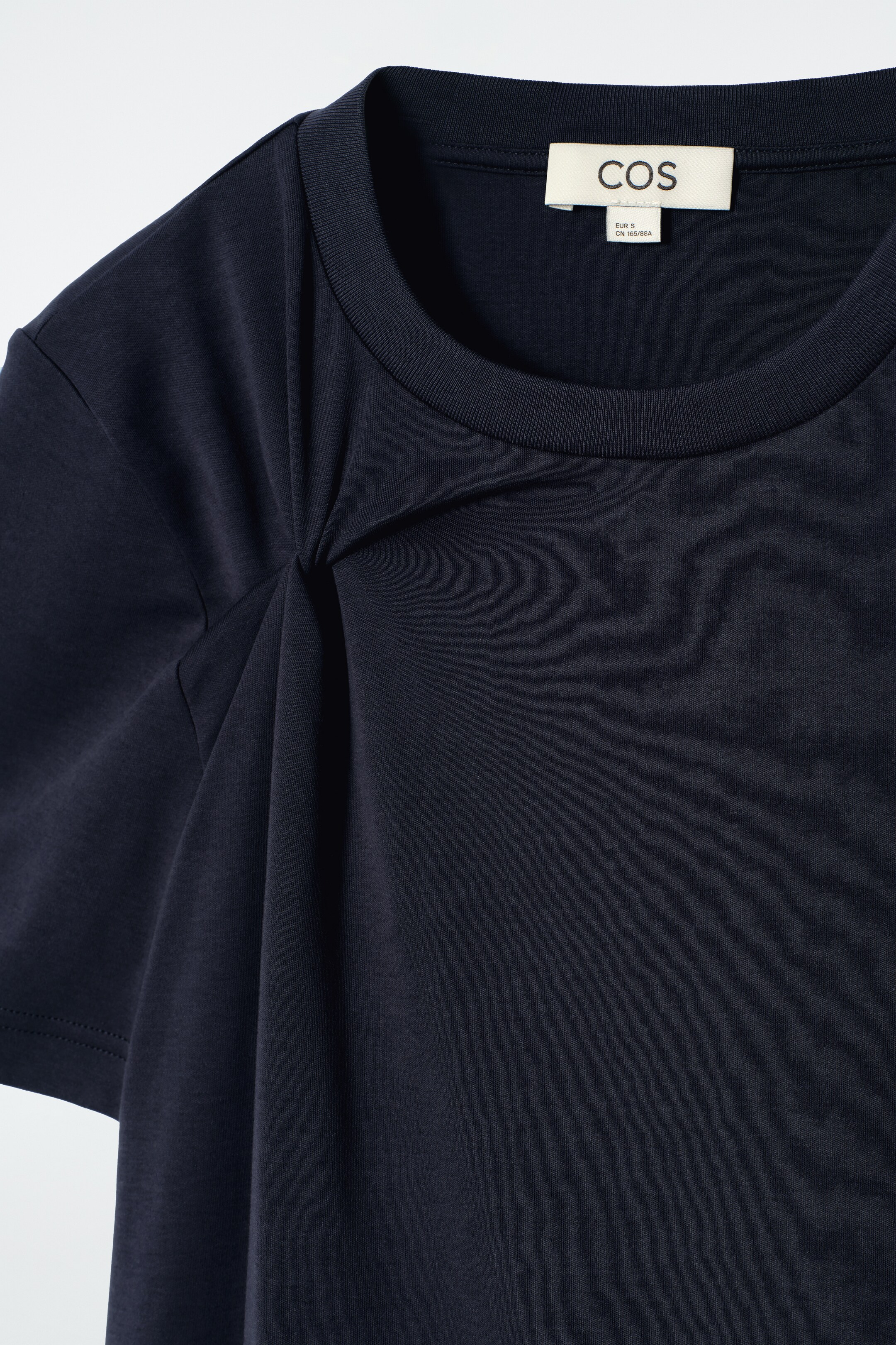 View larger image: KNOT-DETAIL T-SHIRT - NAVY - Ladies | H&M GB 6
