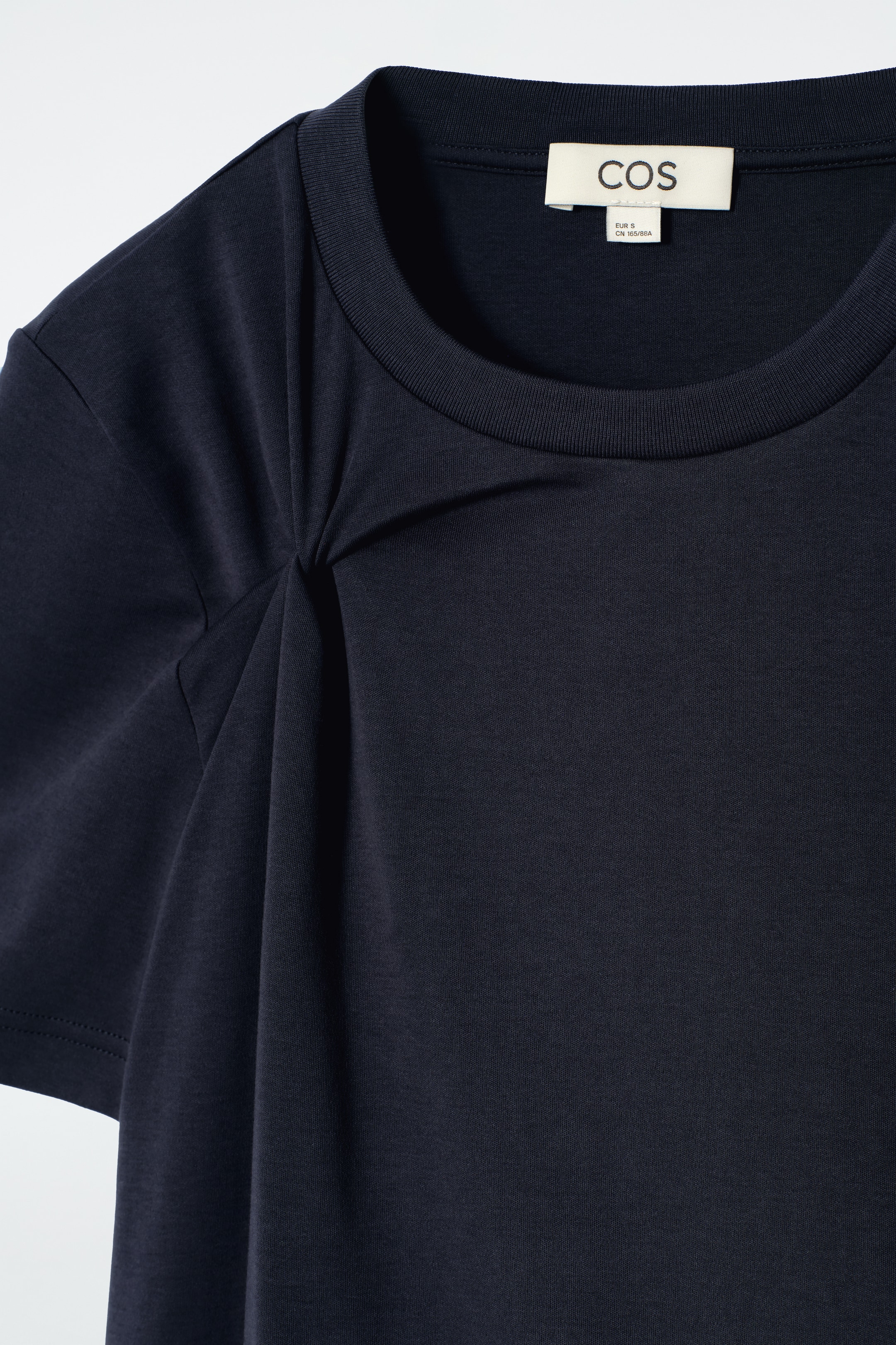 Grotere afbeelding bekijken: T-SHIRT MET KNOOPDETAILS - MARINEBLAUW - DAMES | H&M NL 6