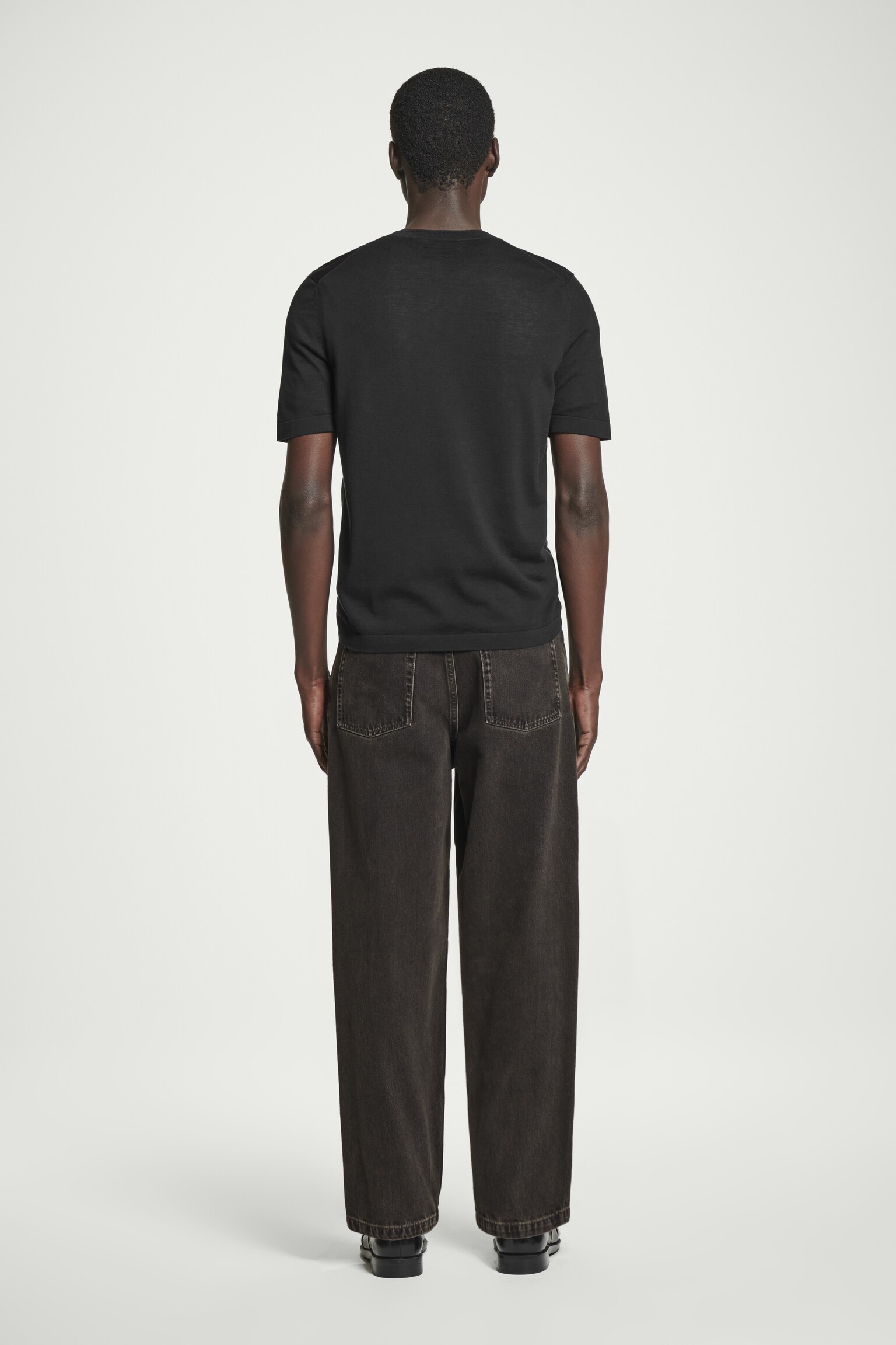 DOME STRAIGHT-LEG JEANS - BLACK/BLACK/DARK BLUE/DARK GREY/BEIGE/MOLE / HERRINGBONE/BLUE - 6