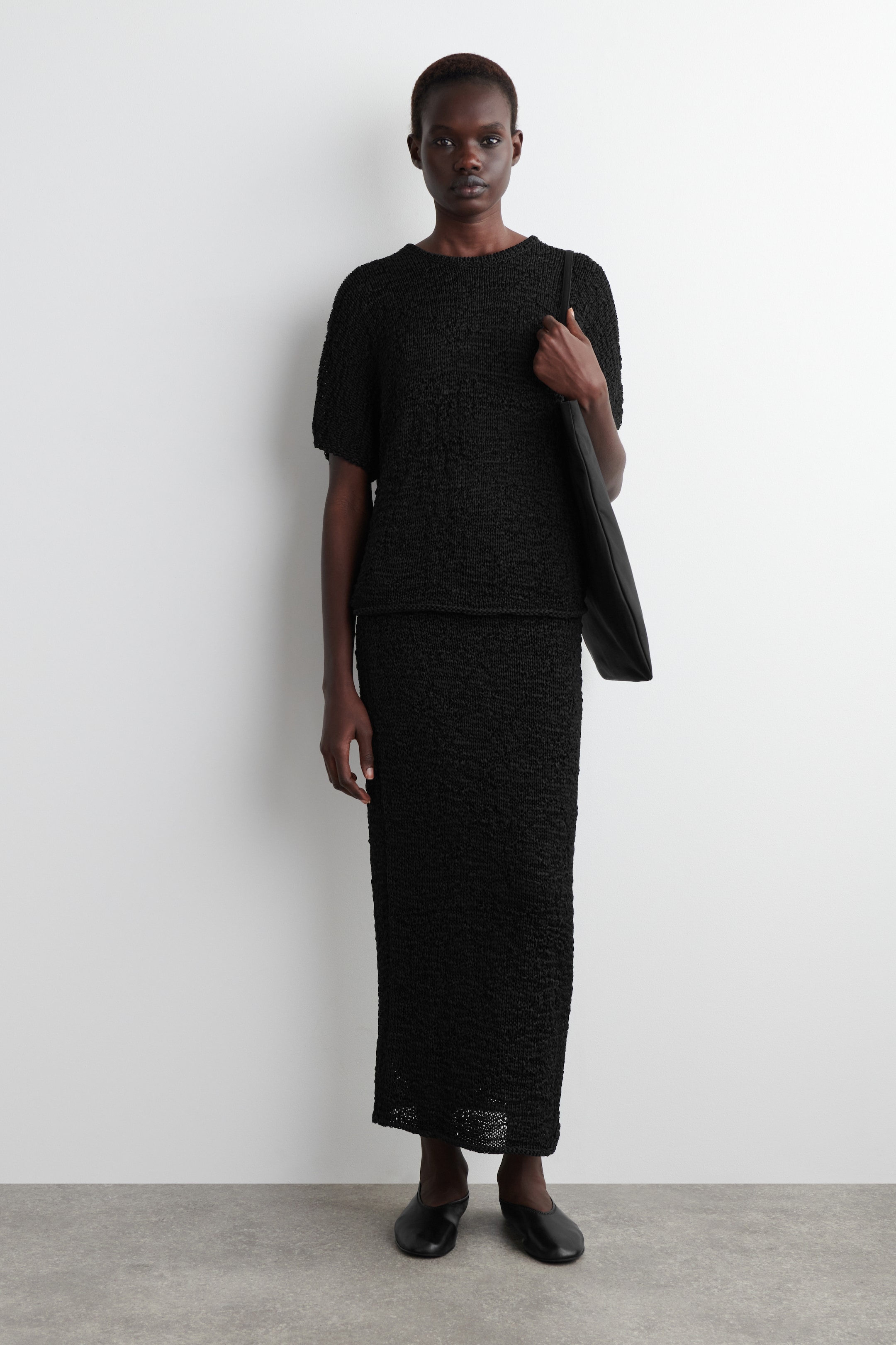 Visualizza immagine più grande: BALLERINE MINIMAL IN PELLE - NERO - DONNA | H&M IT 1