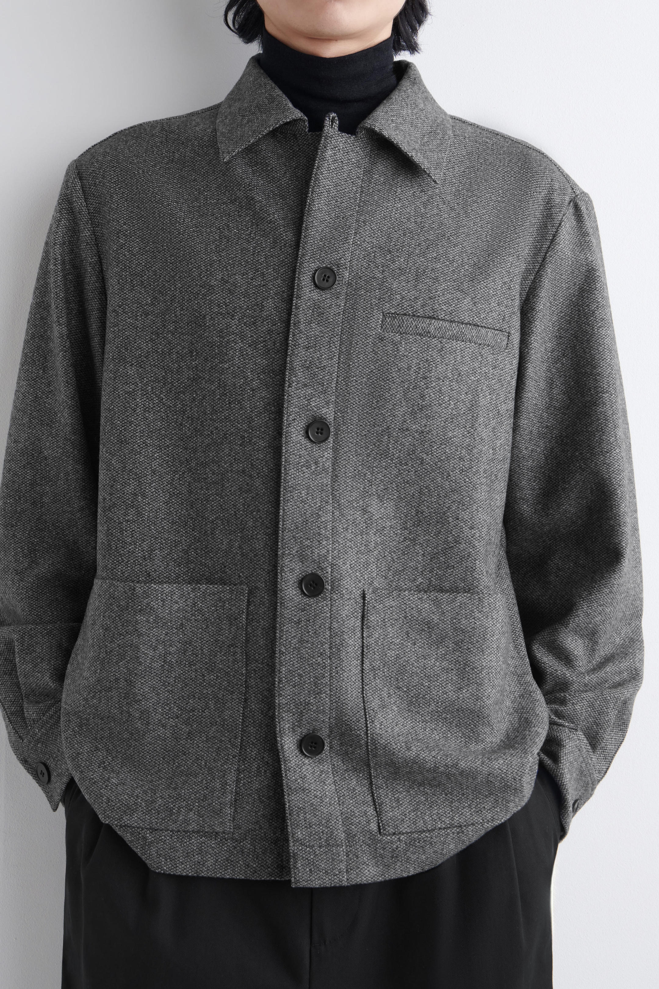 WOOL OVERSHIRT