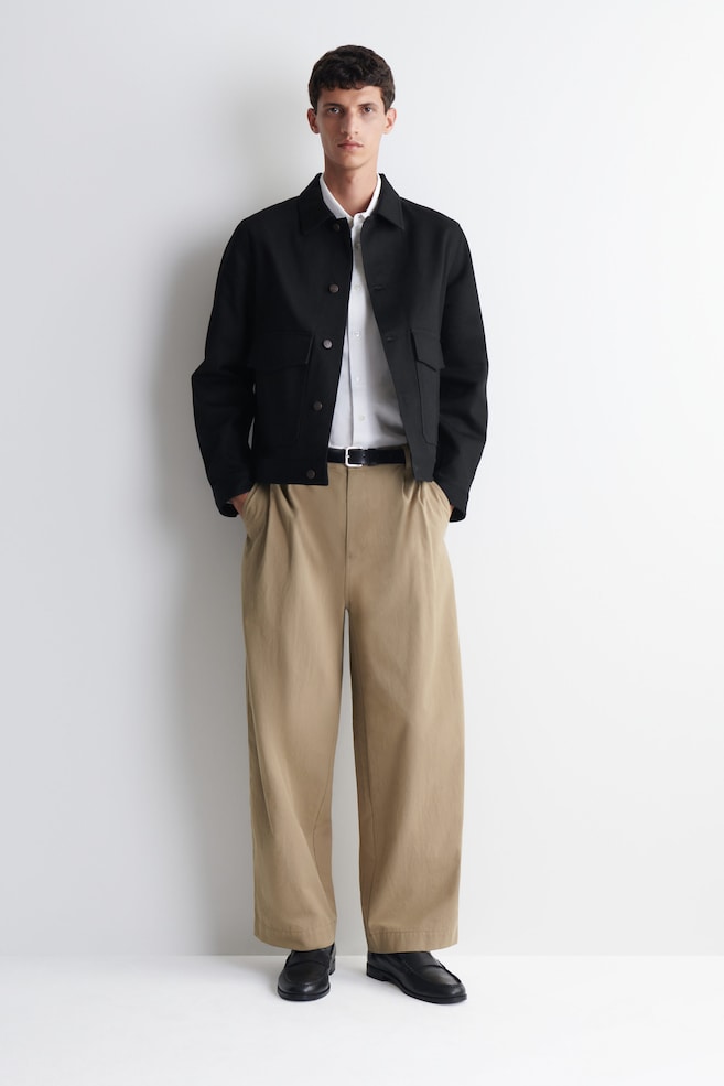 RAW SELVEDGE DENIM JACKET — BLACK