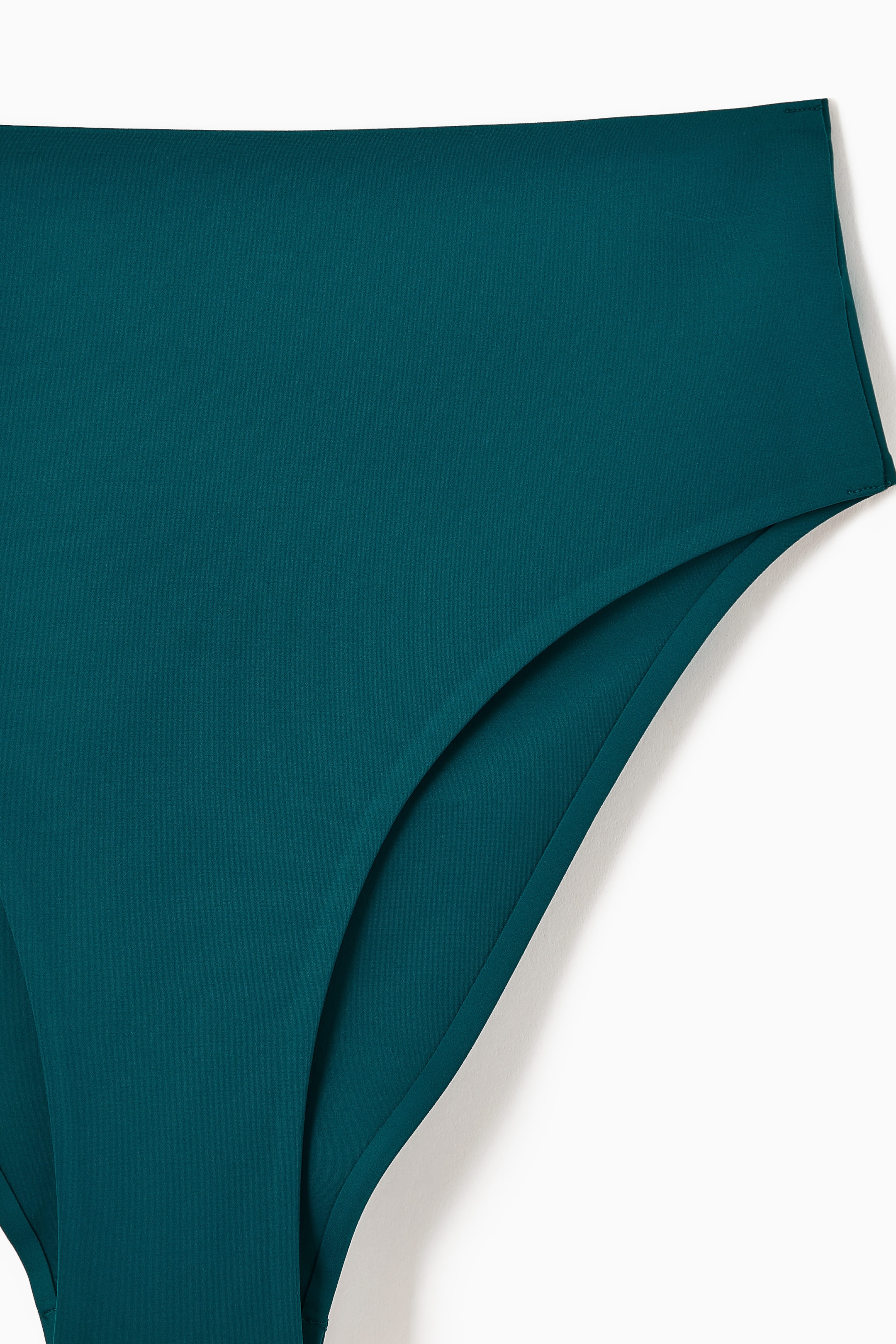 HIGH-WAISTED SCUBA BIKINI BRIEFS