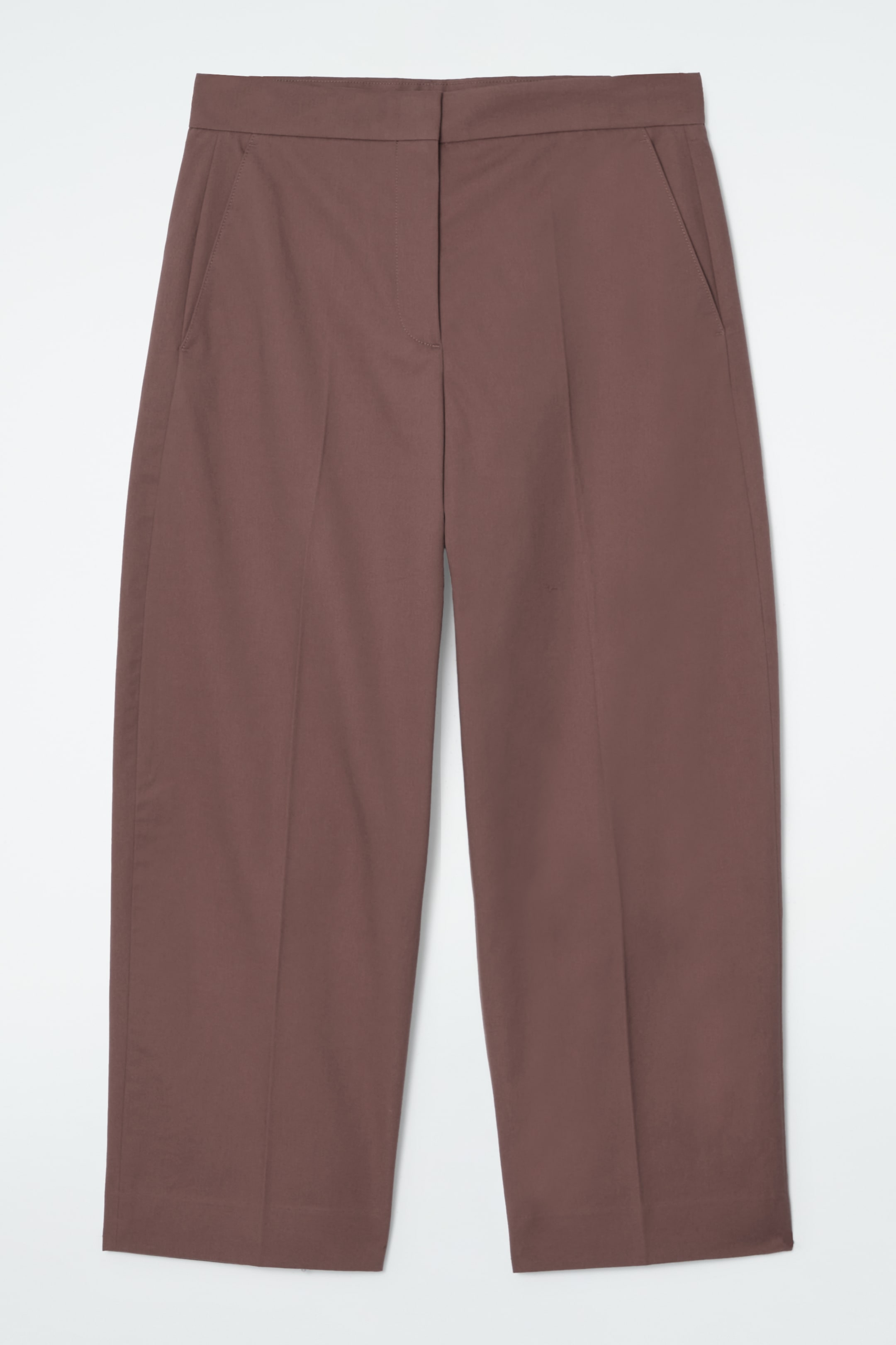 Ingrandisci l'immagine: COTTON-TWILL CHINOS - BROWN - DONNA | H&M CH 1