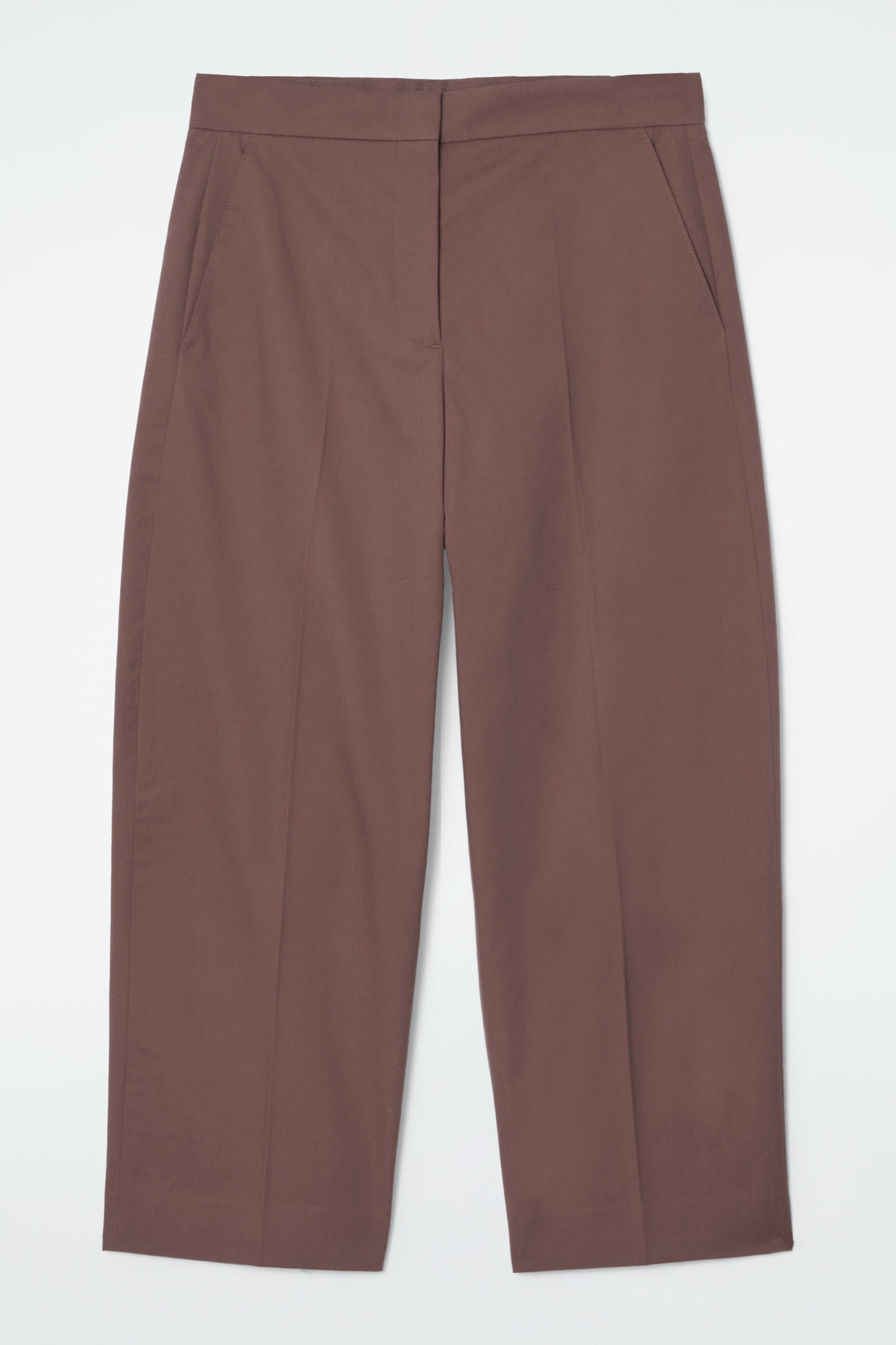 PANTALON CHINO EN SERGÉ DE COTON