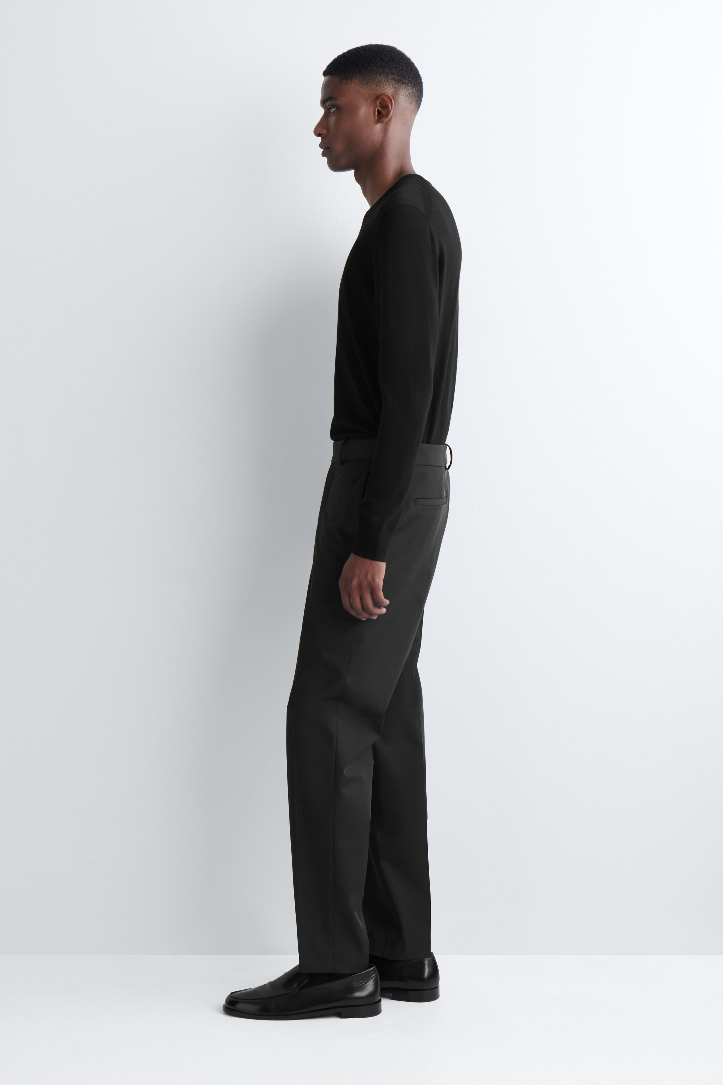 TECH-TWILL SLIM-FIT STRAIGHT-LEG PANTS - thumbnail 2