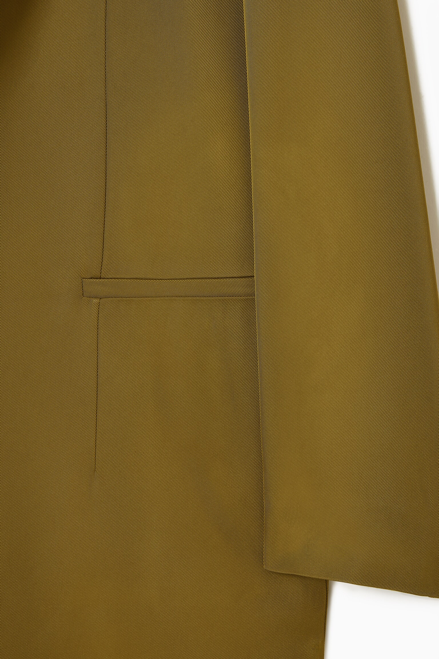BLAZER OVERSIZE NOUÉ - VERT KAKI/NOIR - 4