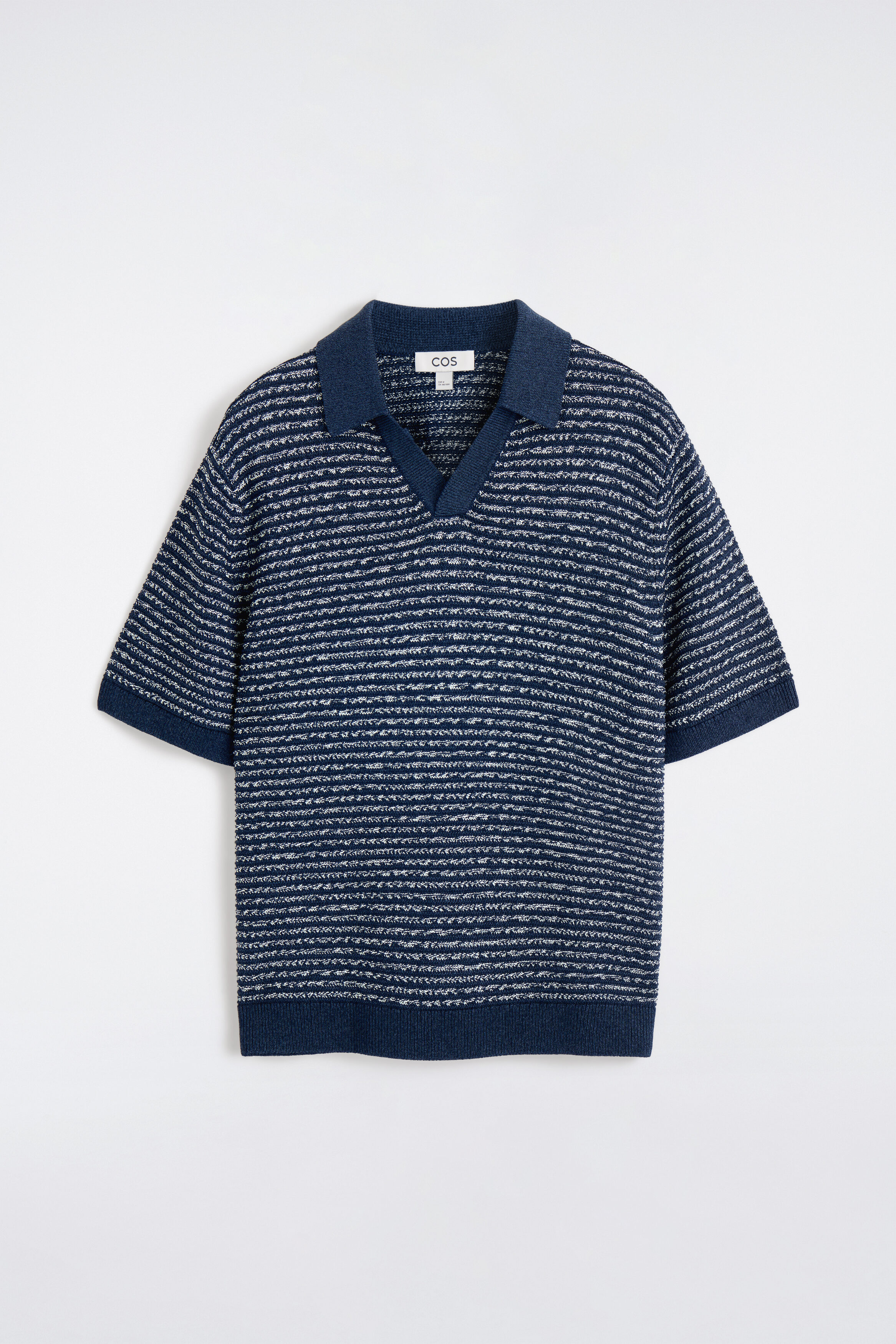 トップス CLESSTE Striped Massive Polo Shirt Striped Massive S/S Polo Shirt With Drawstrings - #clesste Color