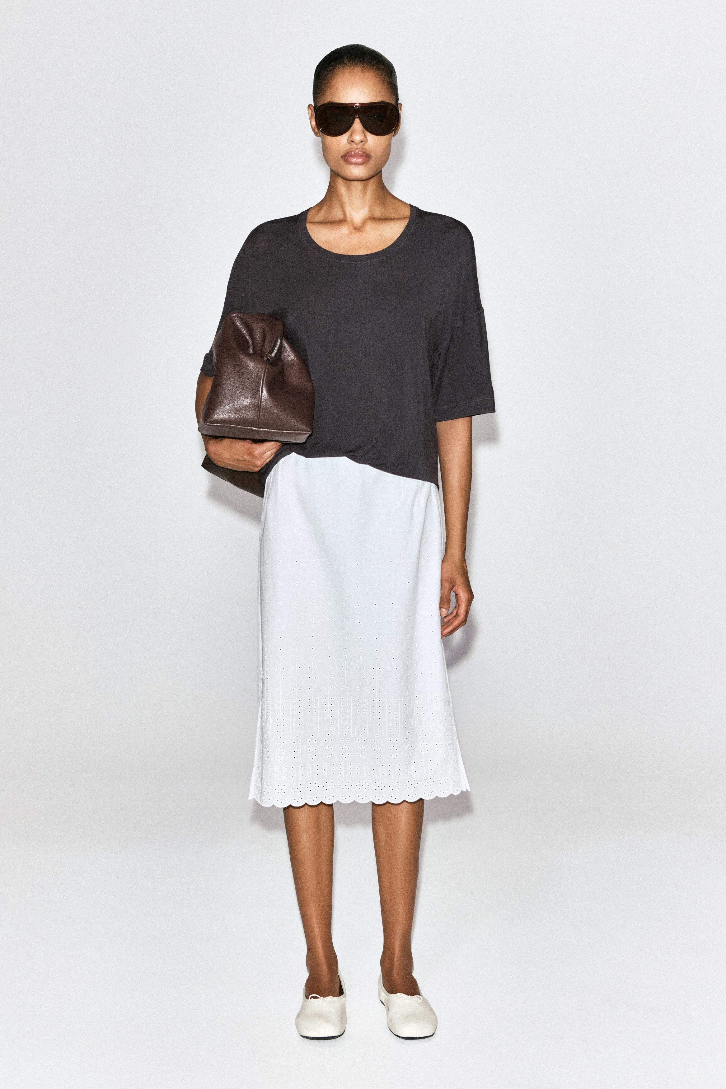 FLUID MODAL SCOOP-NECK T-SHIRT - thumbnail 8