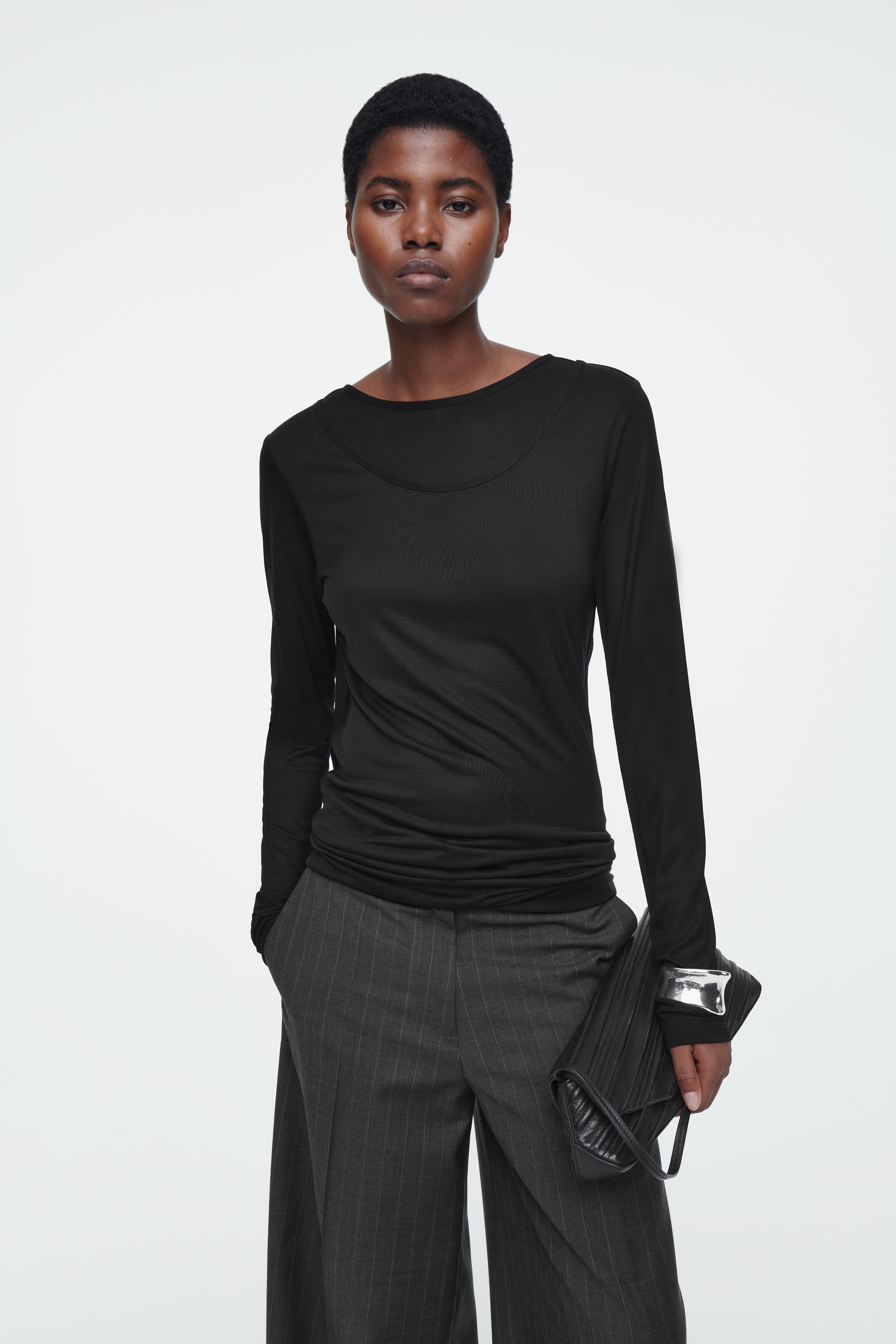 LAYERED LONG-SLEEVED TOP