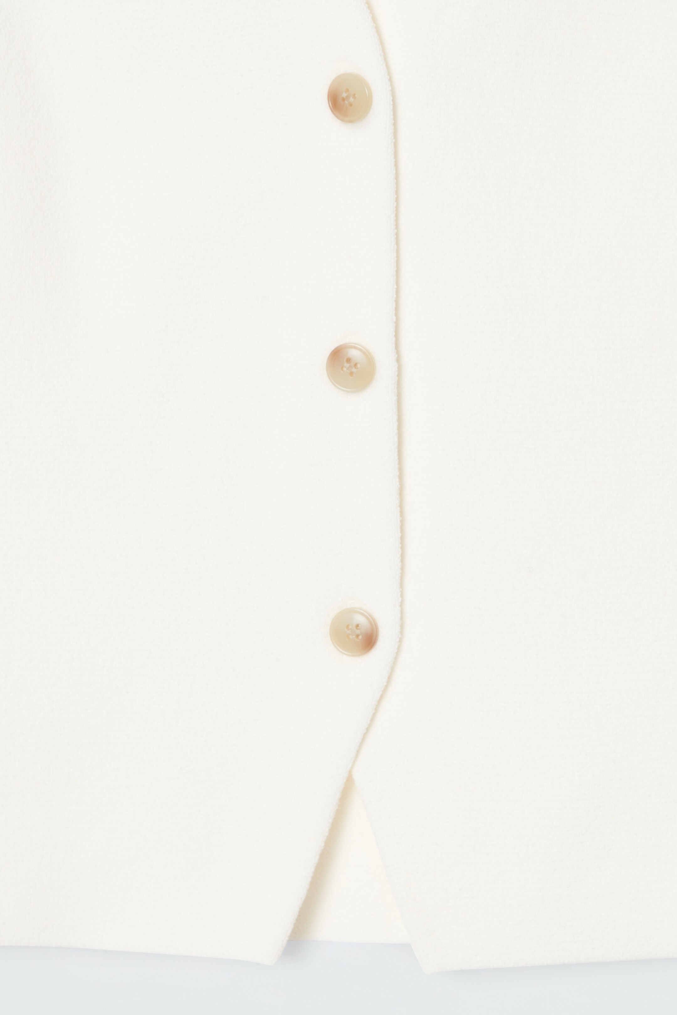 Ingrandisci l'immagine: KNITTED WAISTCOAT - IVORY - DONNA | H&M CH 2