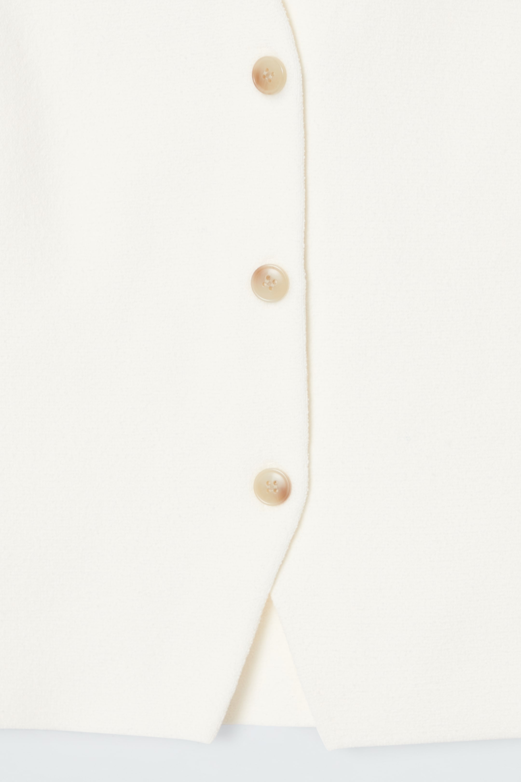 View larger image: KNITTED WAISTCOAT - IVORY - Ladies | H&M GB 2