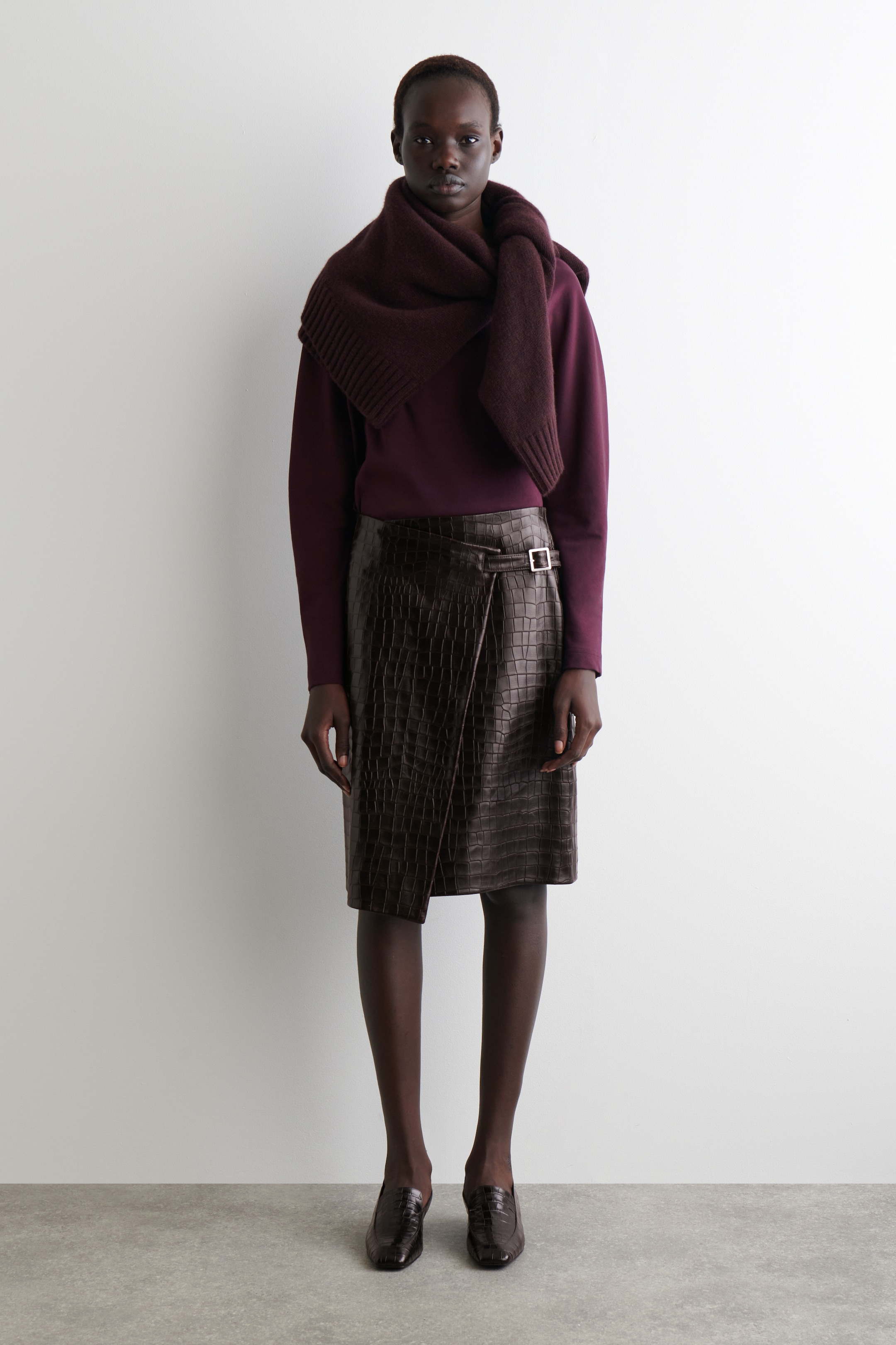 Agrandir l'image: HAUT À SILHOUETTE ARRONDIE EN JERSEY - ROUGE PROFOND - FEMME | H&M FR 4