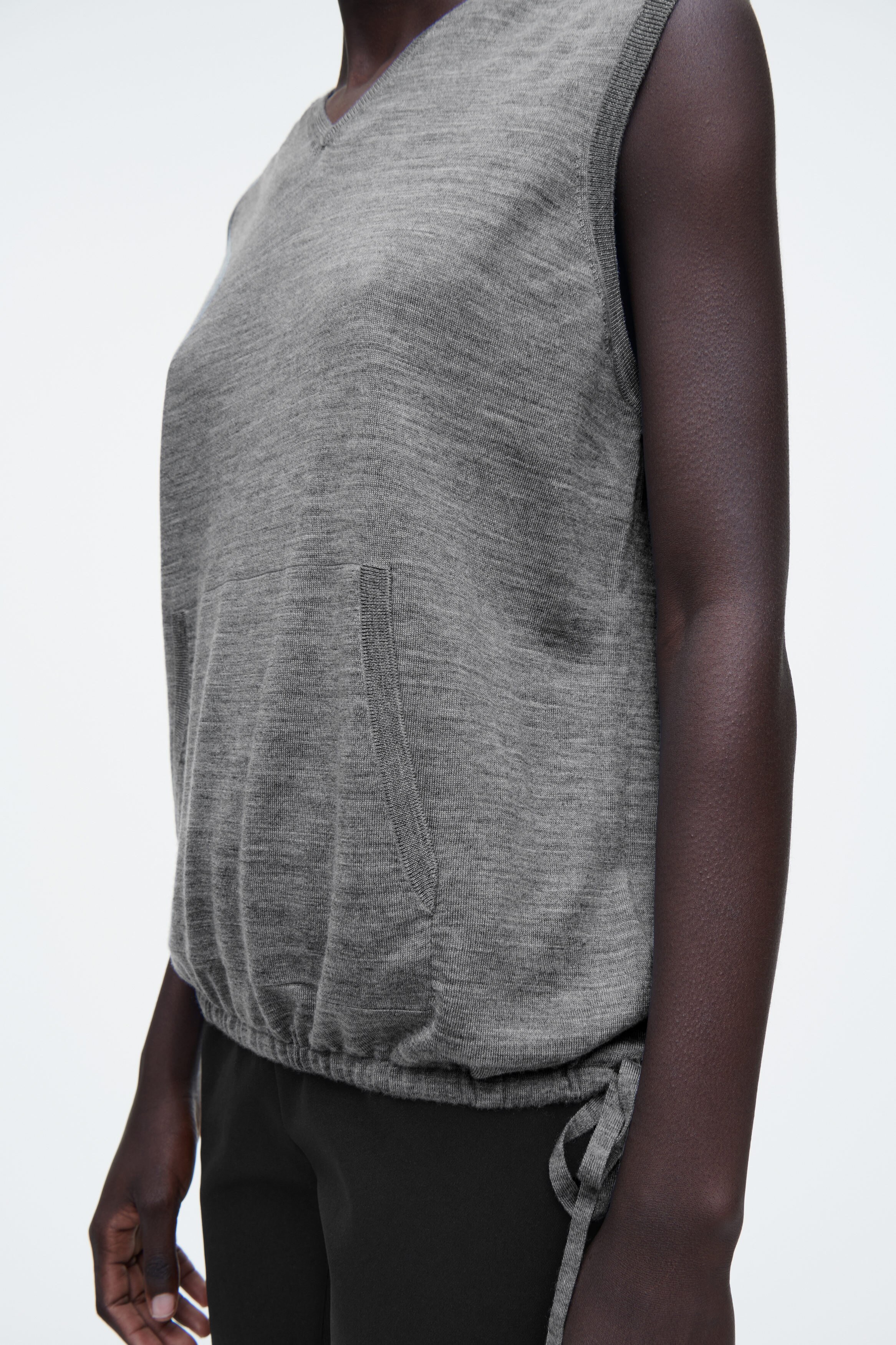 Eldoreso Merino Wool Sleeveless Ｌサイズ Merino Wool Sleeveless / メリノウールスリーブレス（Tシャツ