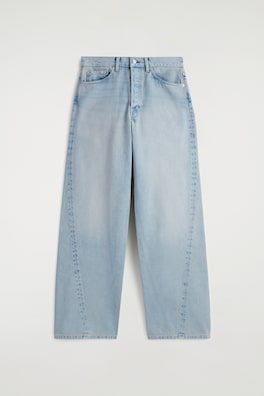 FACADE STRAIGHT-LEG JEANS — LIGHT BLUE 7