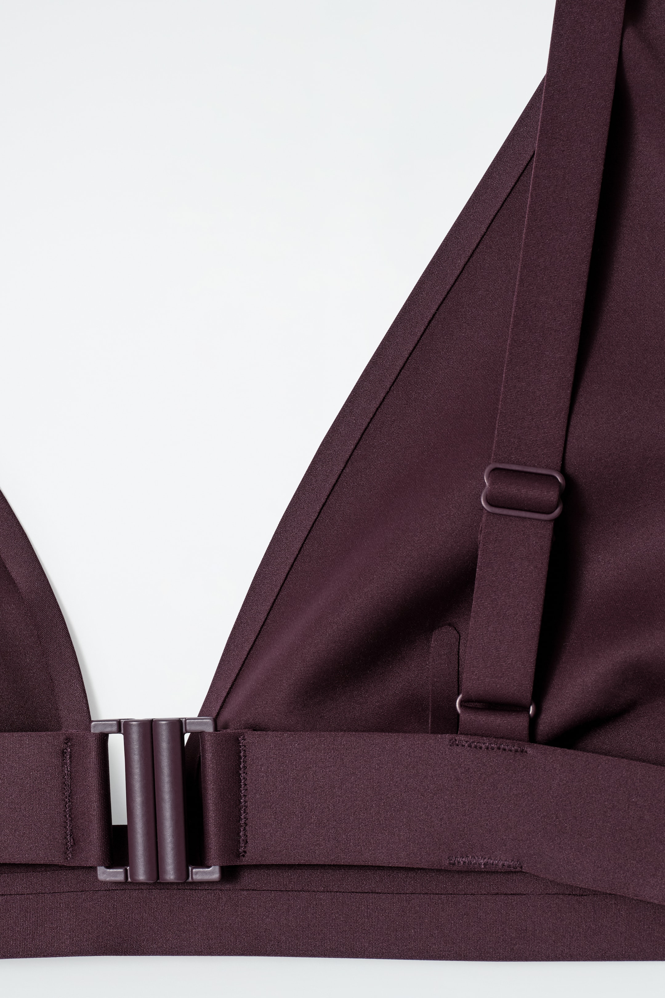 Visualizza immagine più grande: TOP BIKINI IN SCUBA - BORDEAUX - DONNA | H&M IT 4