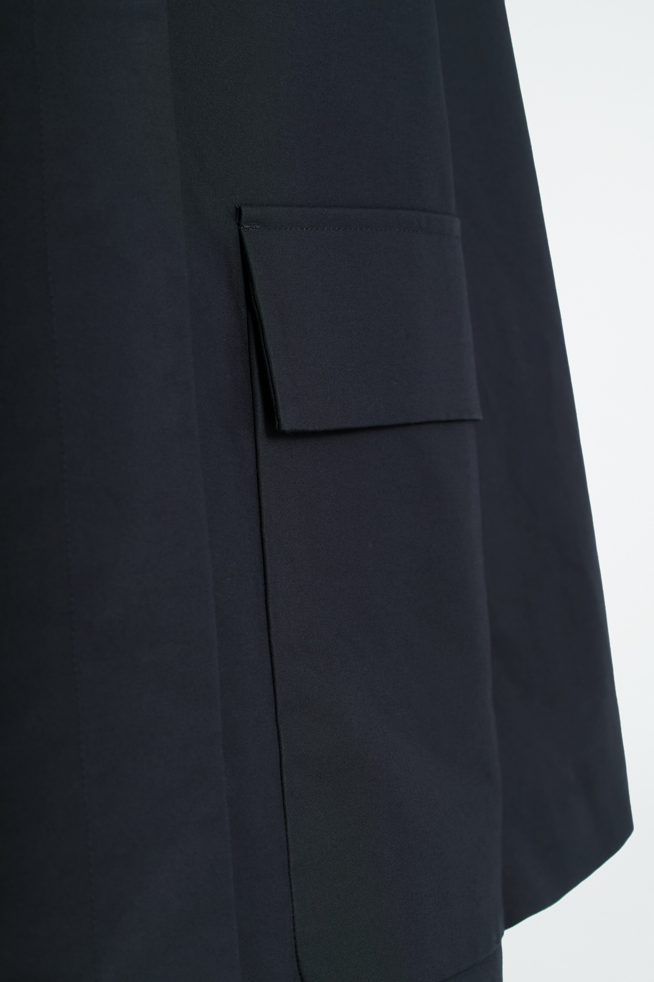 View larger image: COLLARED COTTON CAR JACKET - NAVY - Ladies | H&M GB 7