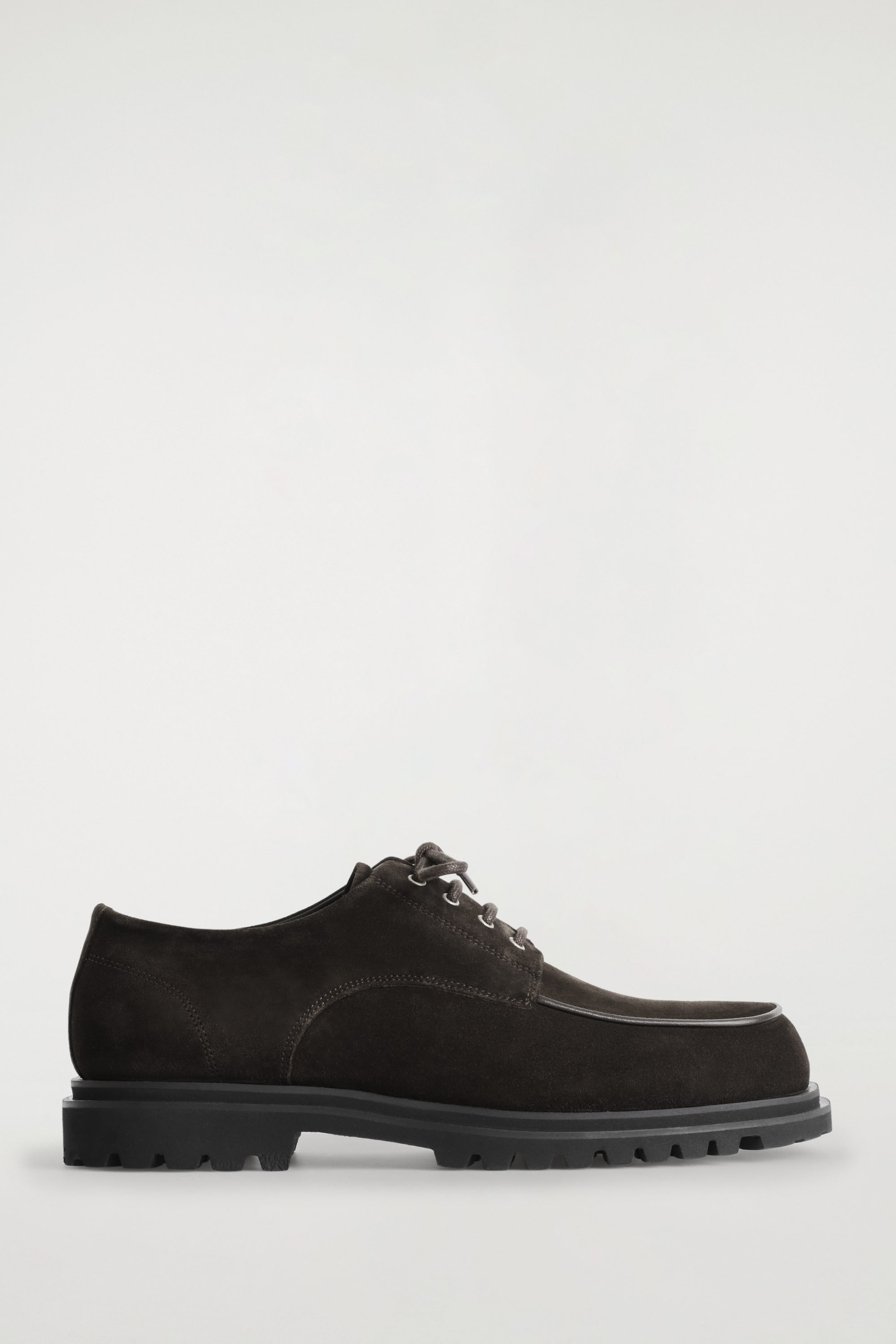 CHUNKY SUEDE DERBY SHOES